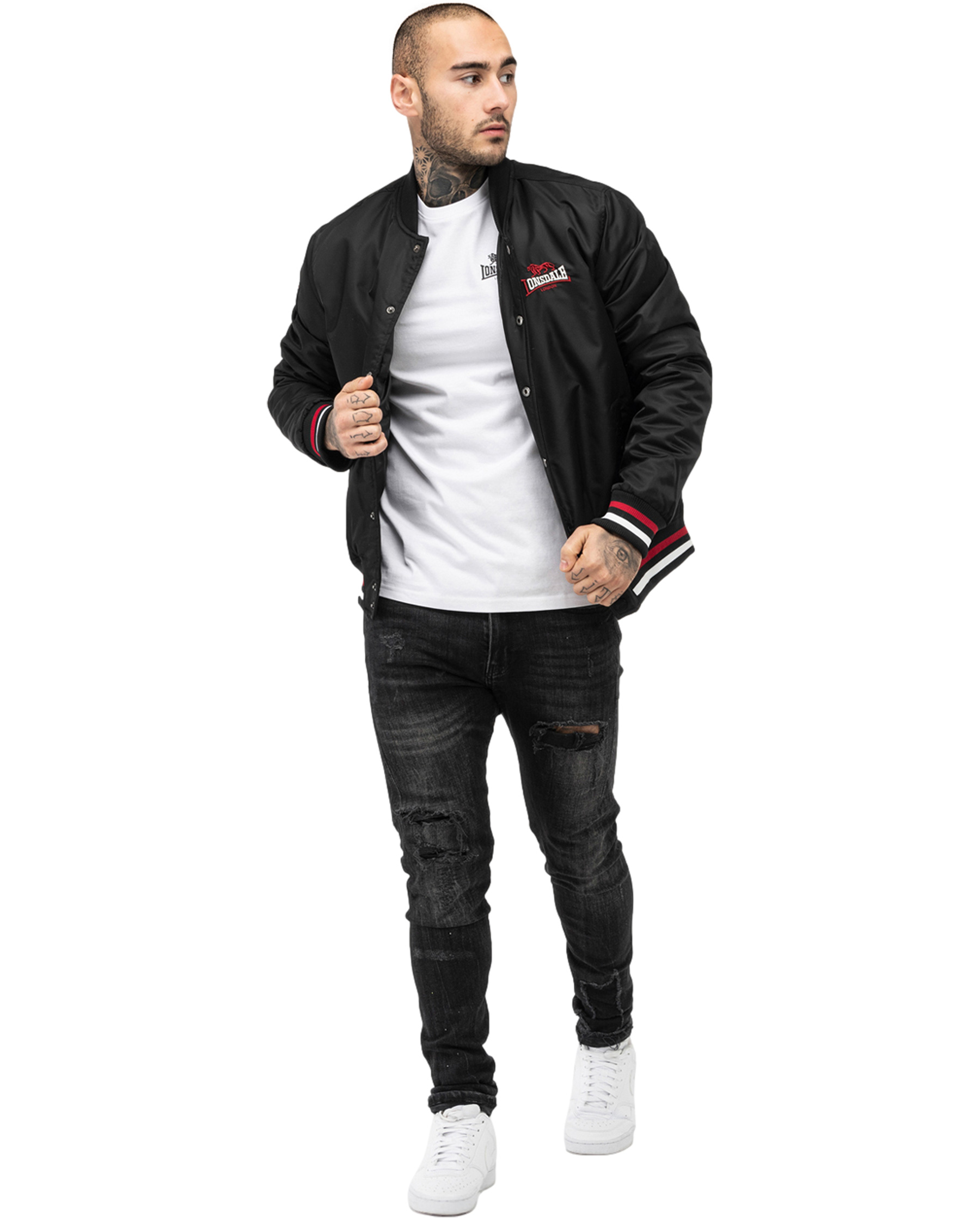 Lonsdale Herren College Jacke Orkney