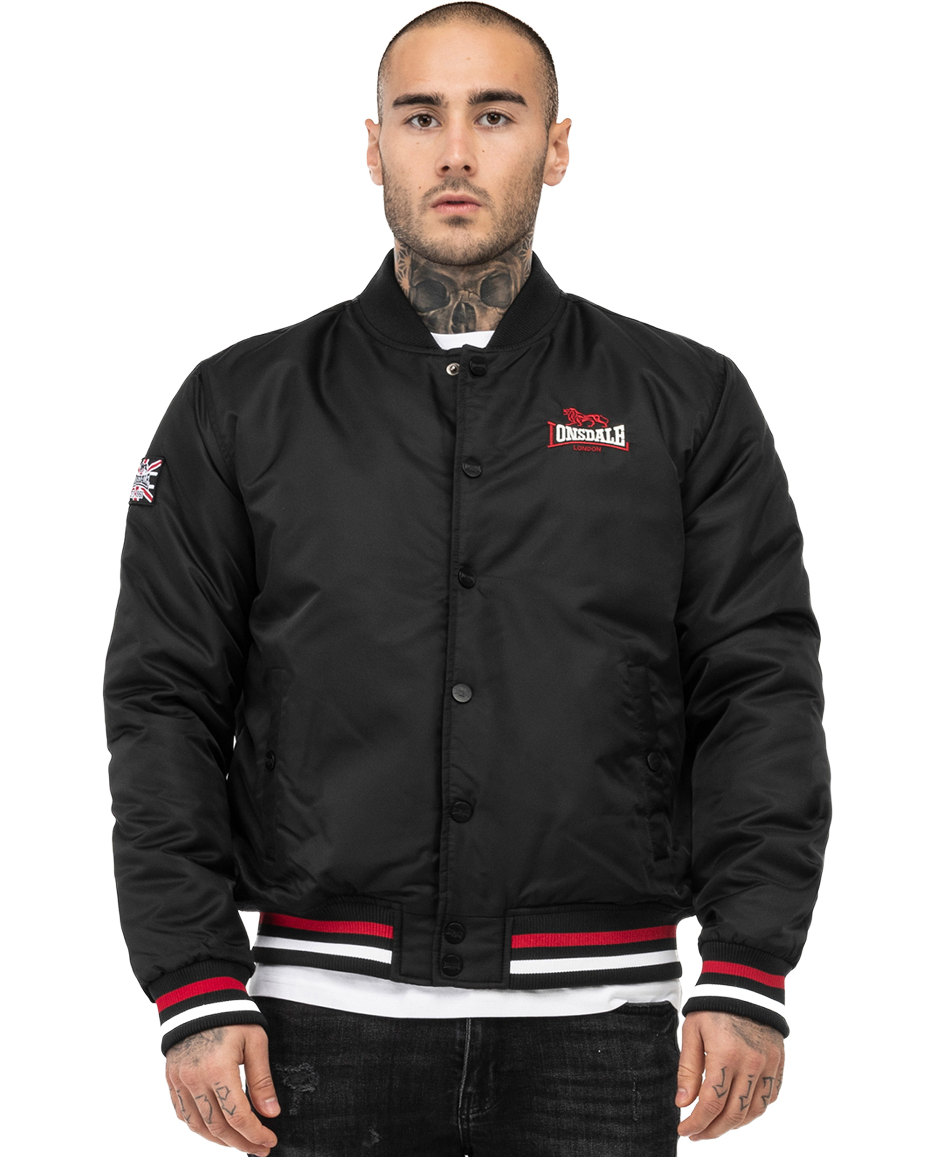 Lonsdale Herren College Jacke Orkney