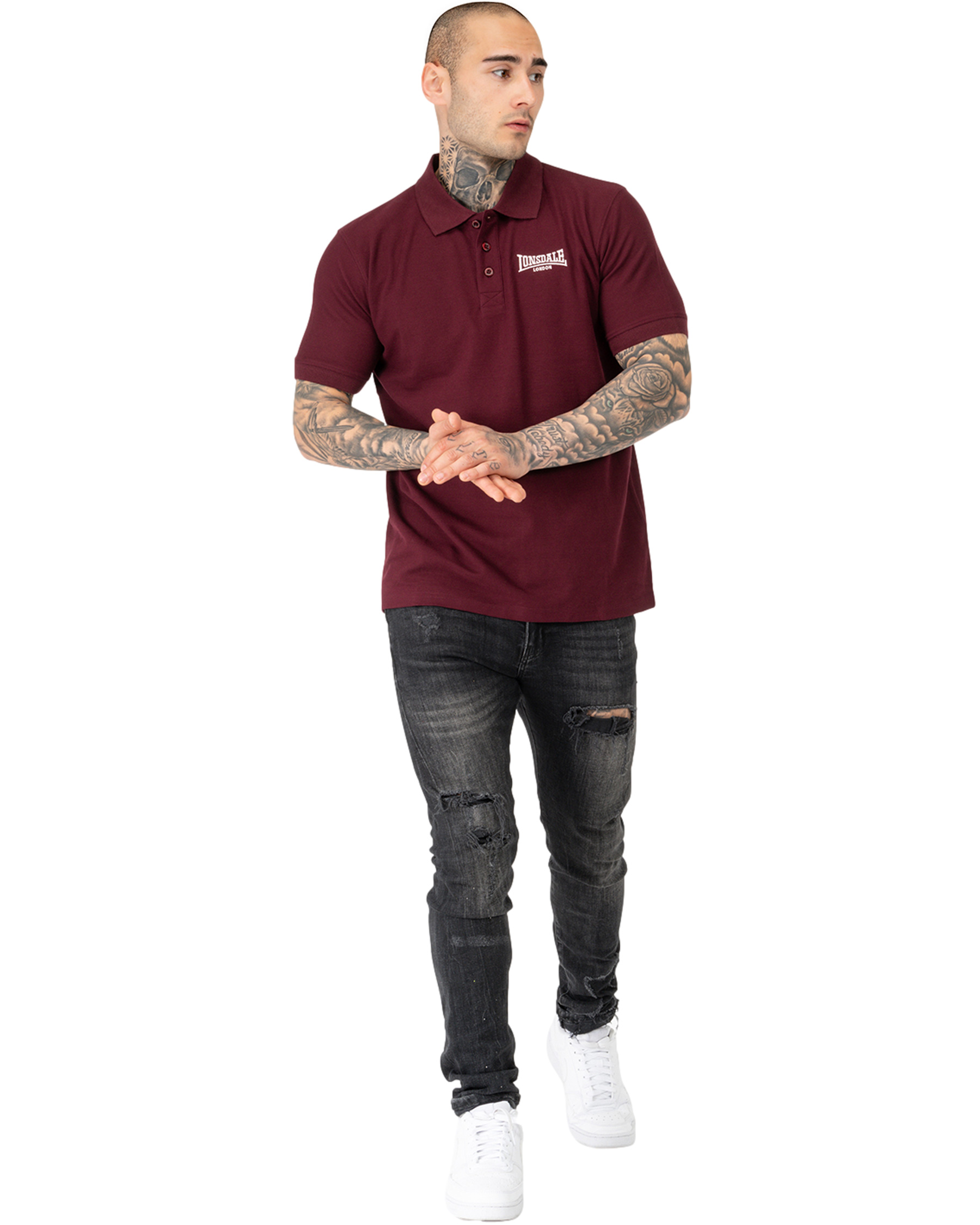 Lonsdale Polohemd Lingholme im Doppelpack