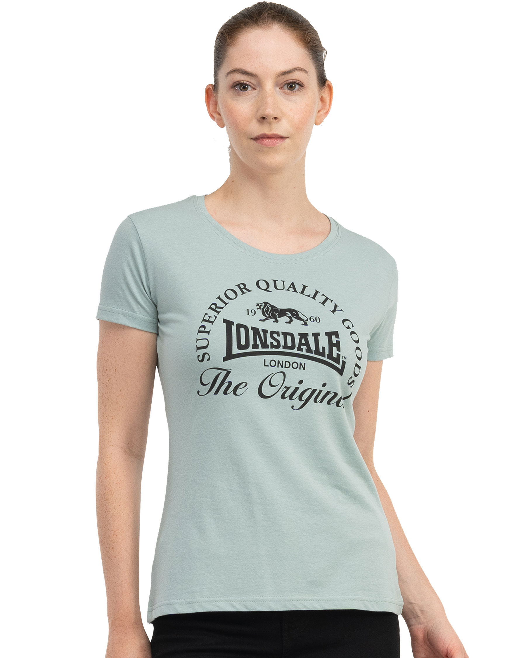 Lonsdale Damen Doppelpack T-Shirt Rowrah