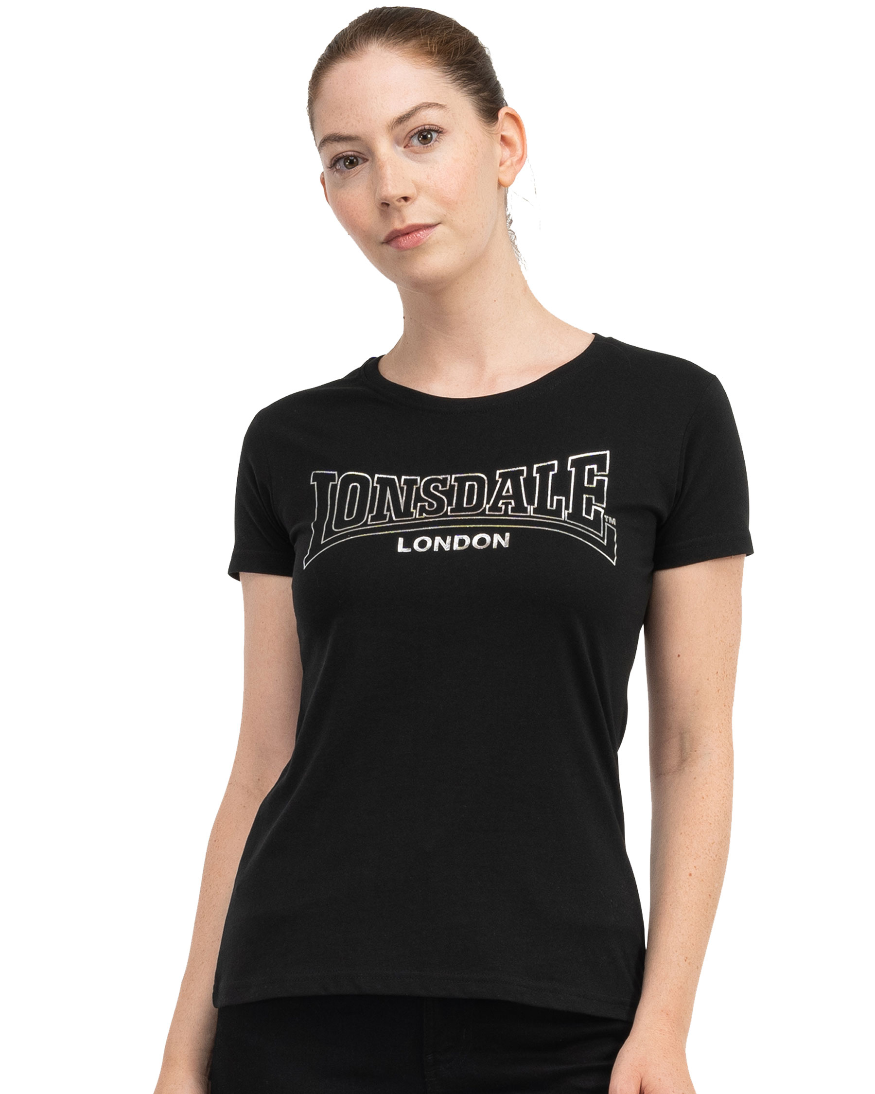 Lonsdale Damen Doppelpack T-Shirt Rowrah