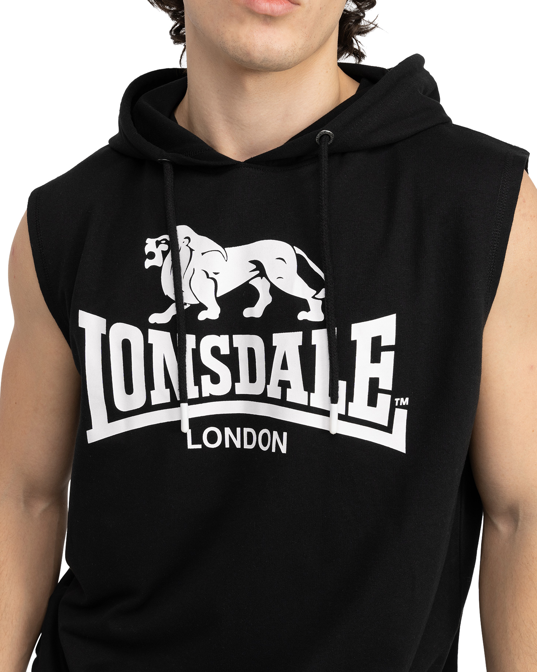 Sudadera con capucha sin mangas Lonsdale Bignor - Imagen 9 de 9