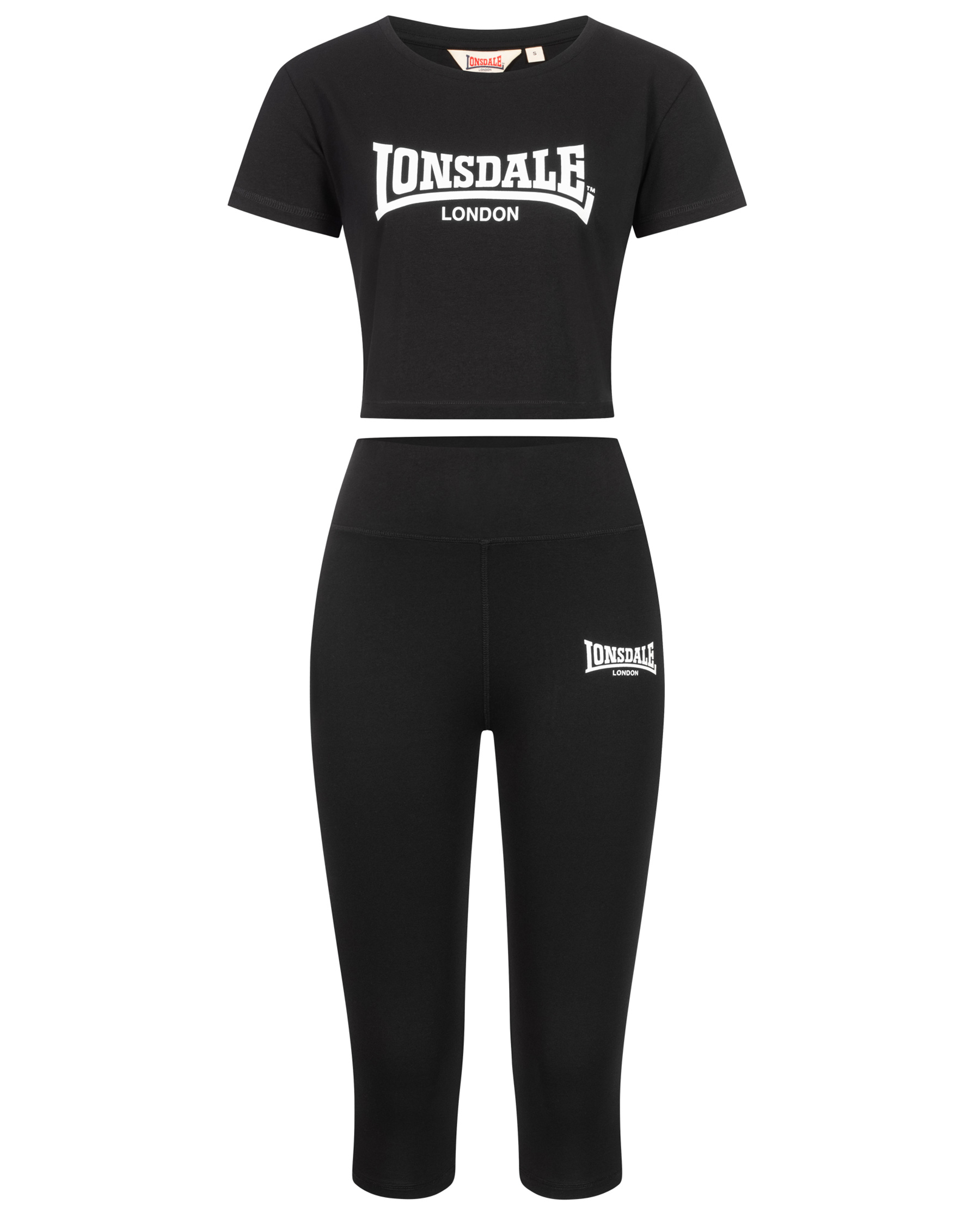 Lonsdale Damen T-Shirt und Short Set Ixworth