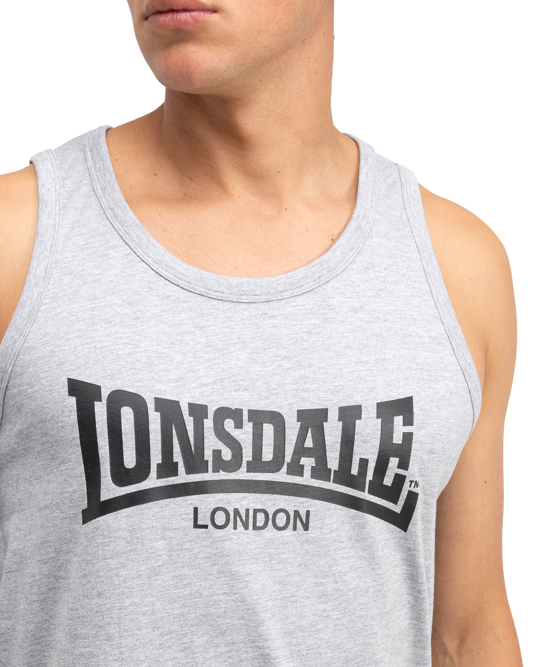 Lonsdale Doppelpack ärmeloses T-Shirt Averham