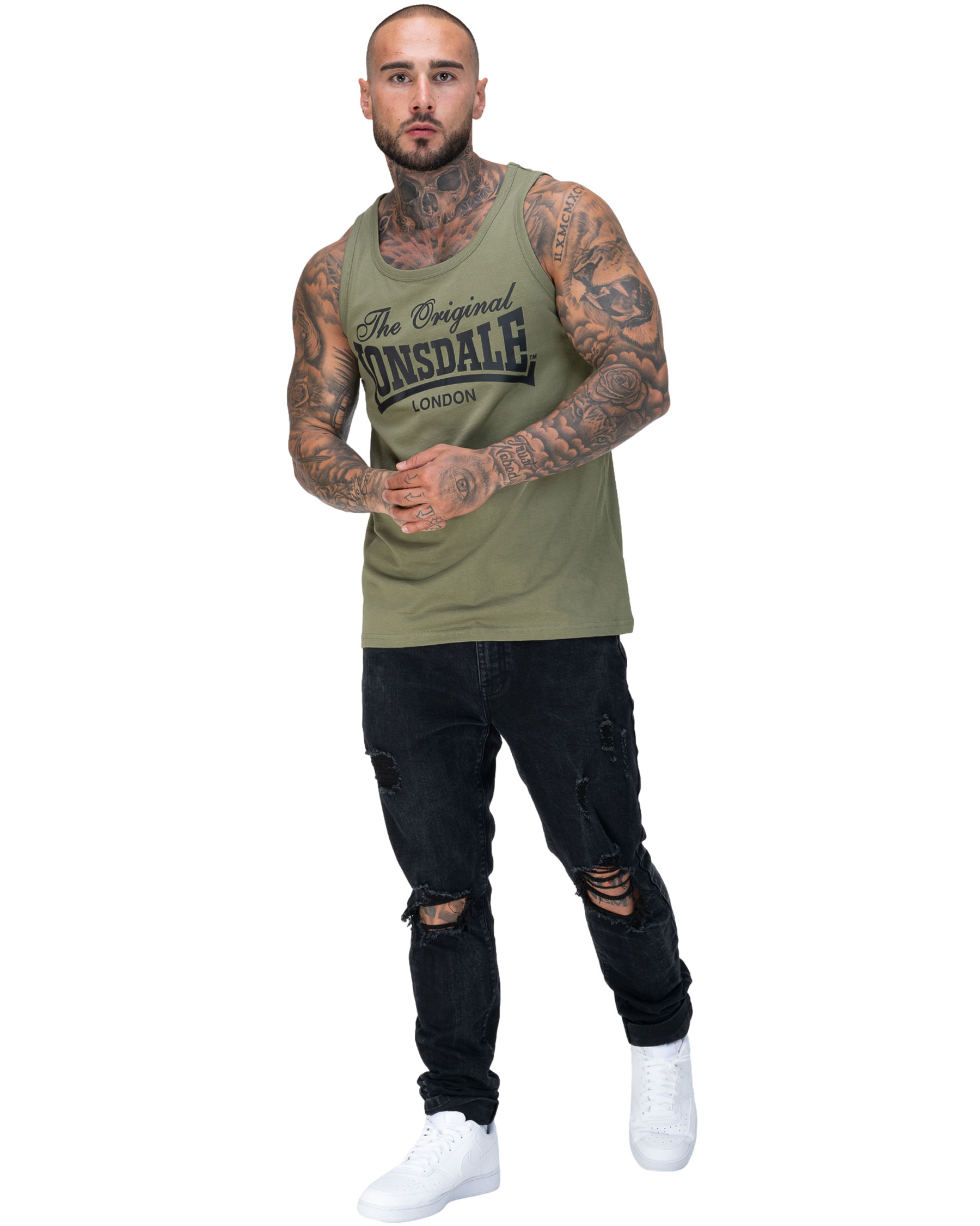 Lonsdale Twin Pack singlets Moston