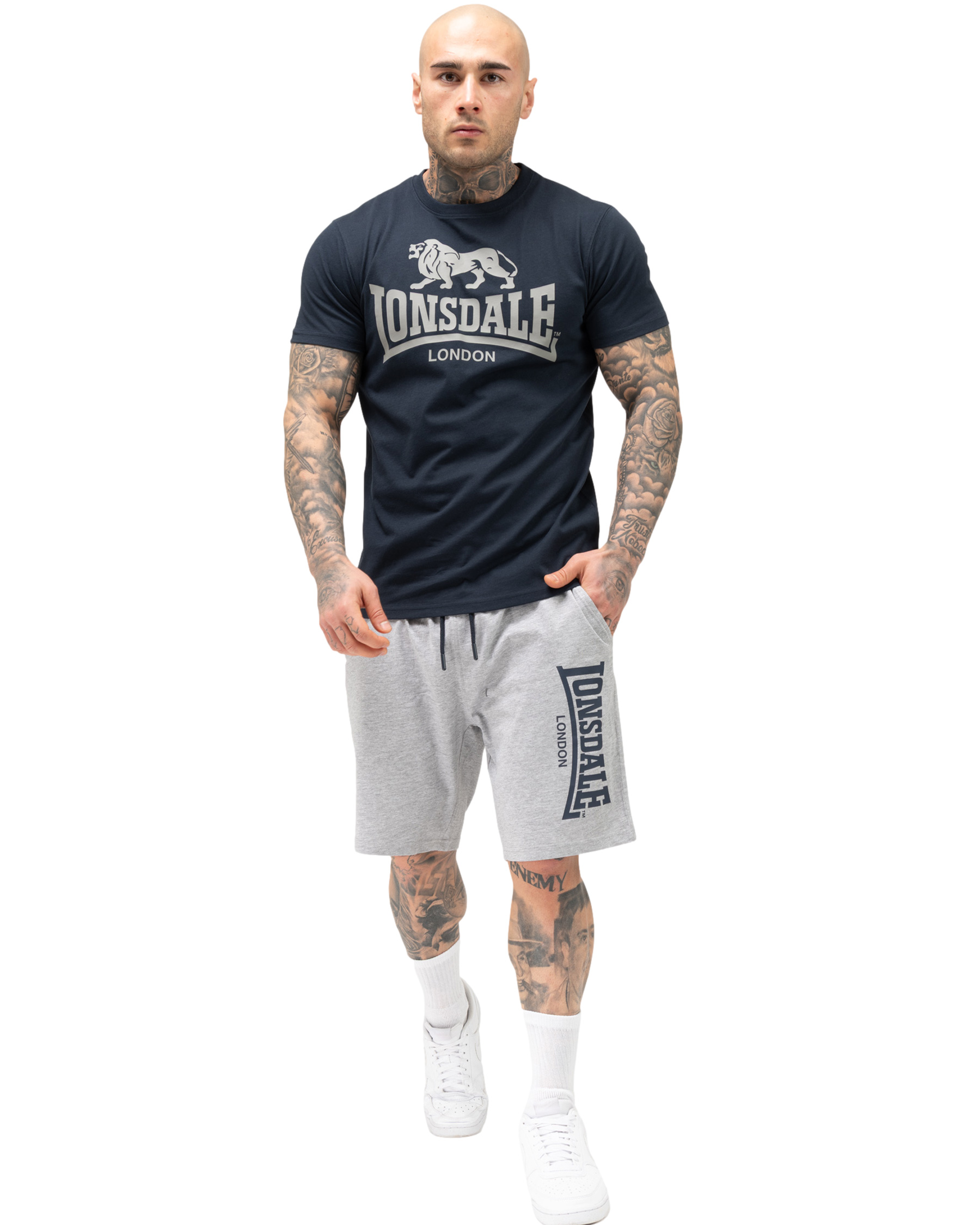 Lonsdale T-Shirt und Shorts Set Mair