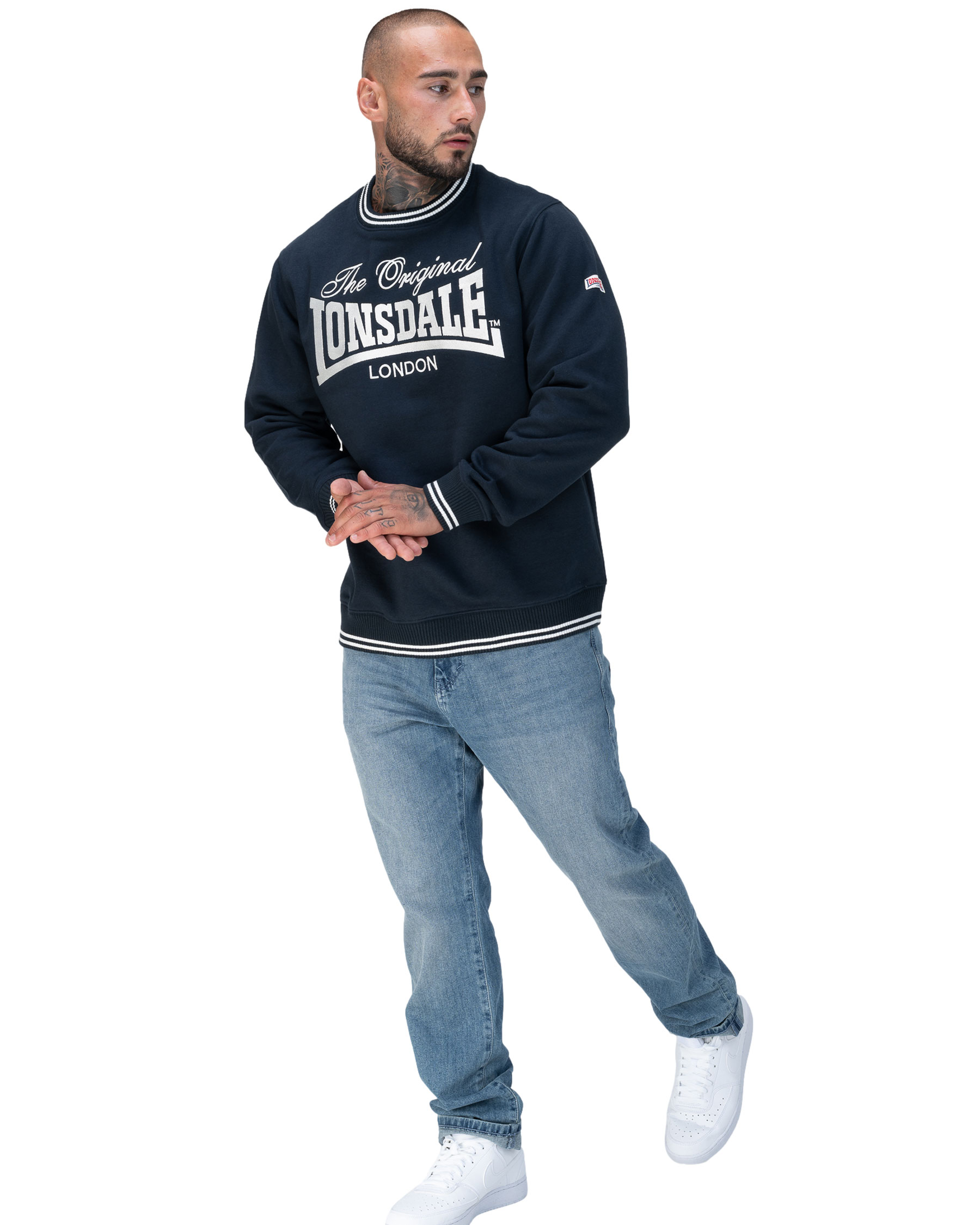 Lonsdale Rundhals Sweatshirt Clifton