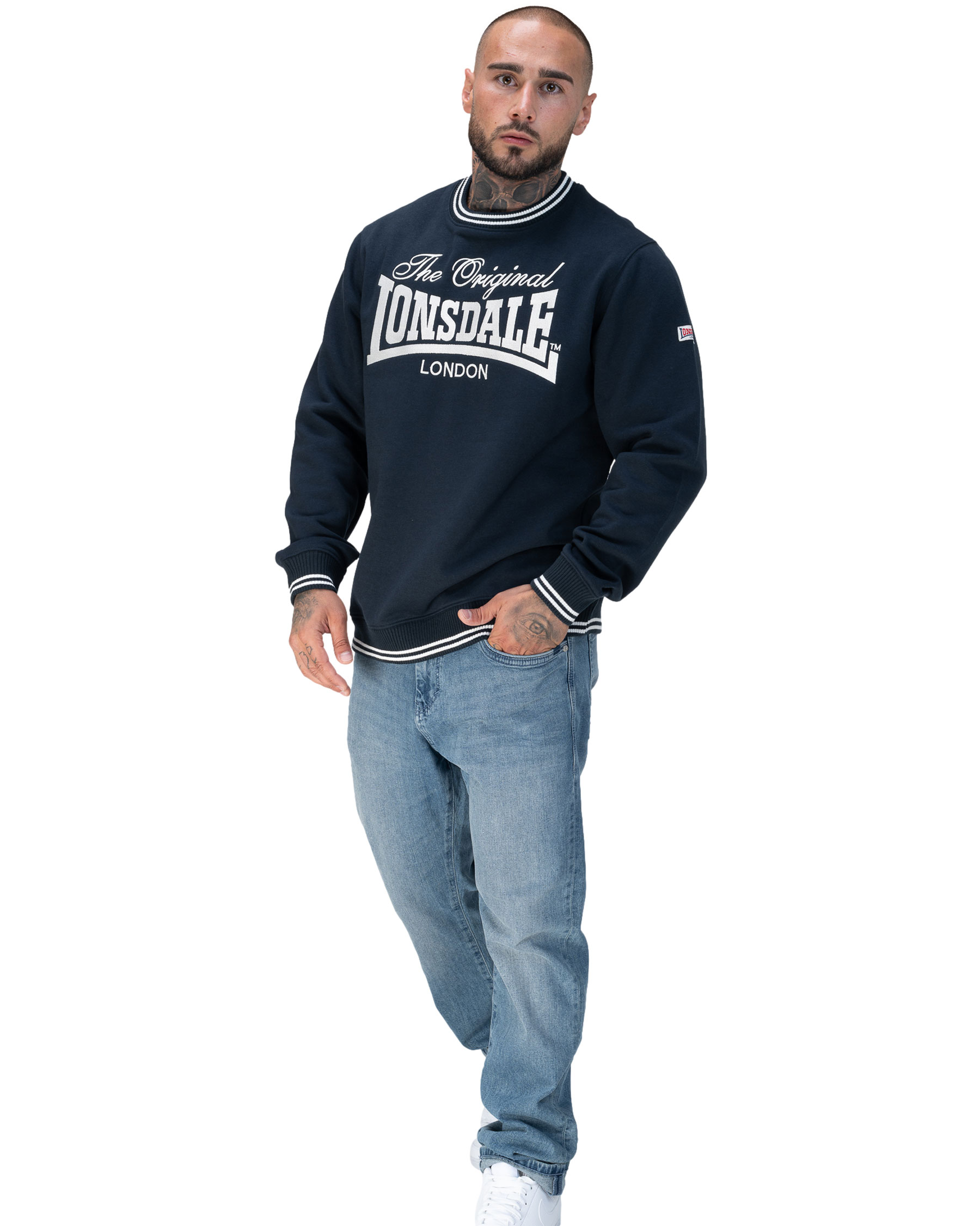 Lonsdale Rundhals Sweatshirt Clifton