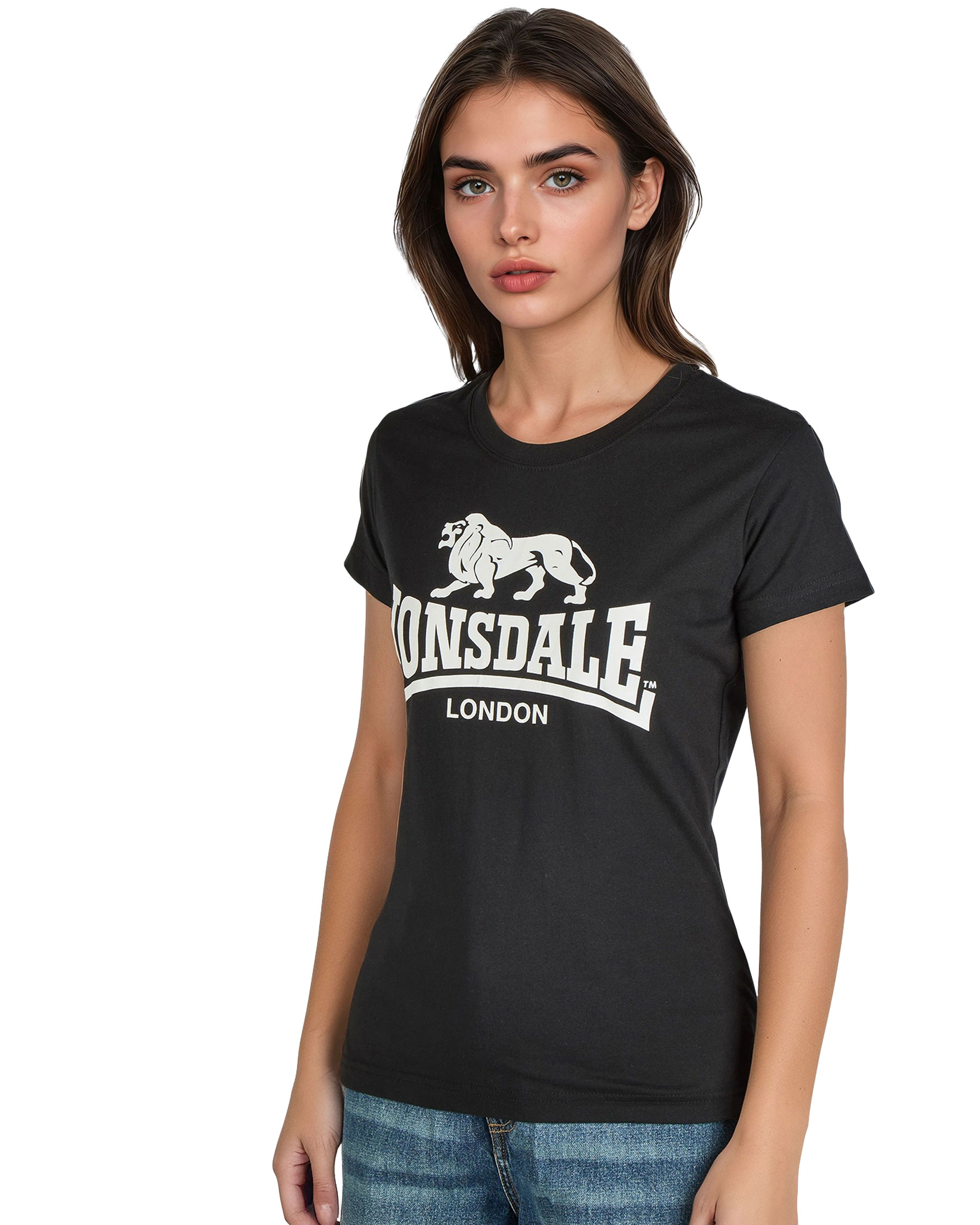 Lonsdale Damen Doppelpack T-Shirt Nash