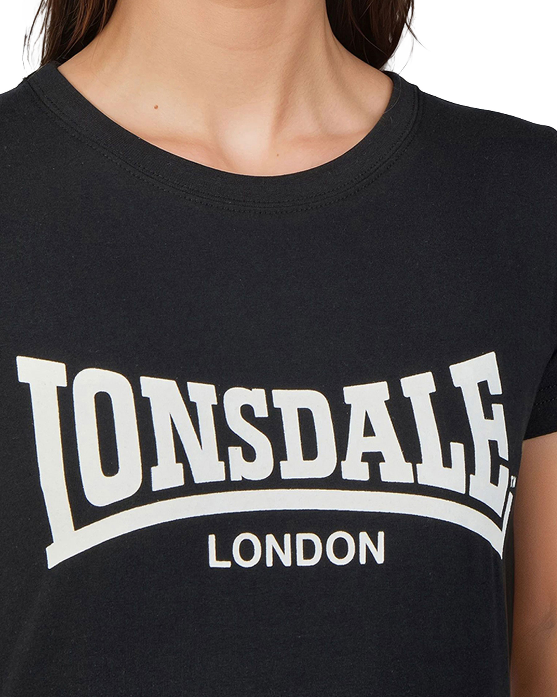 Lonsdale Damen T-Shirt und Leggings Set Juniper