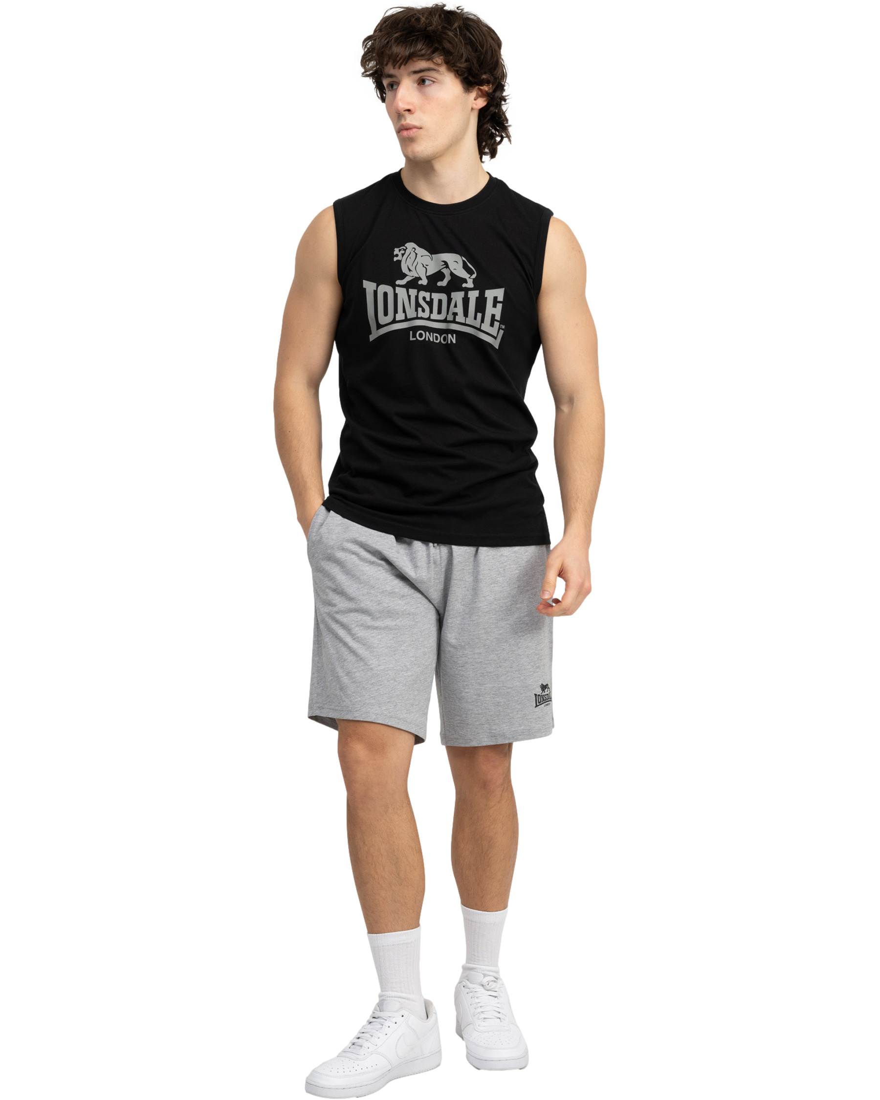 Lonsdale T-Shirt und Shorts Set Claremorris