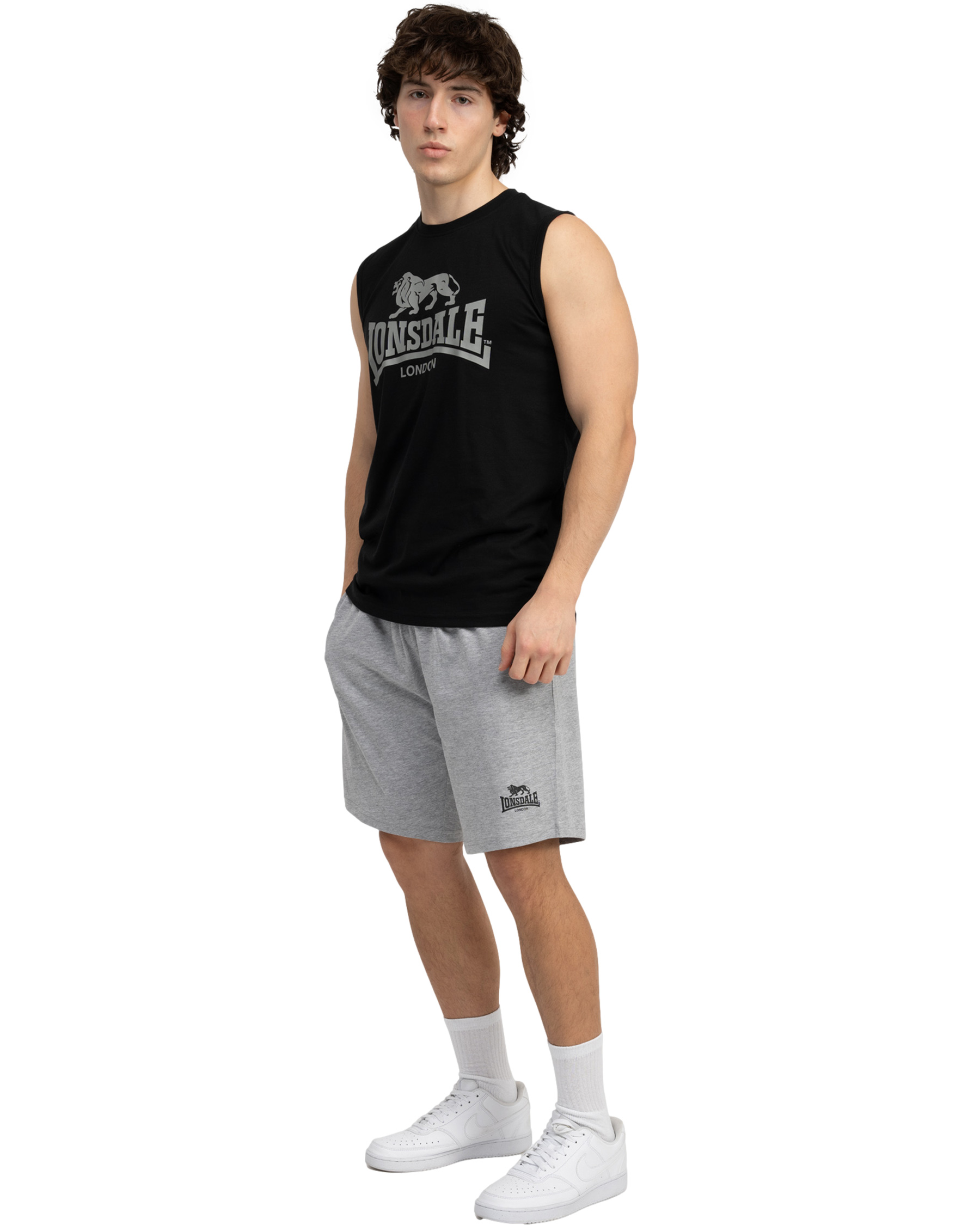 Lonsdale T-Shirt und Shorts Set Claremorris