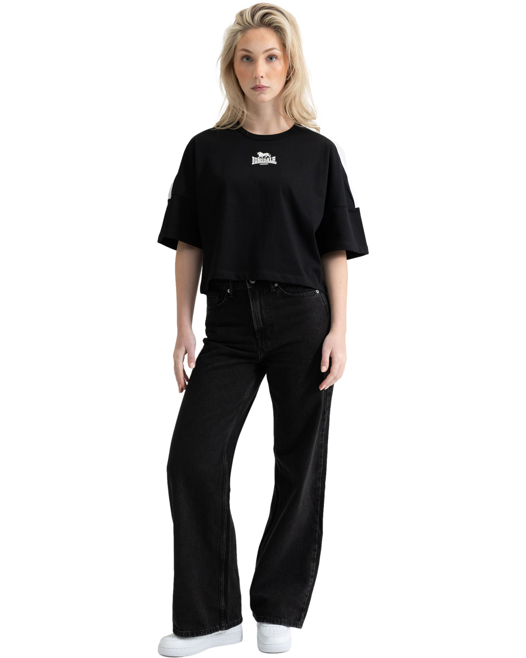 Lonsdale dames cropped t-shirt Wandylaw