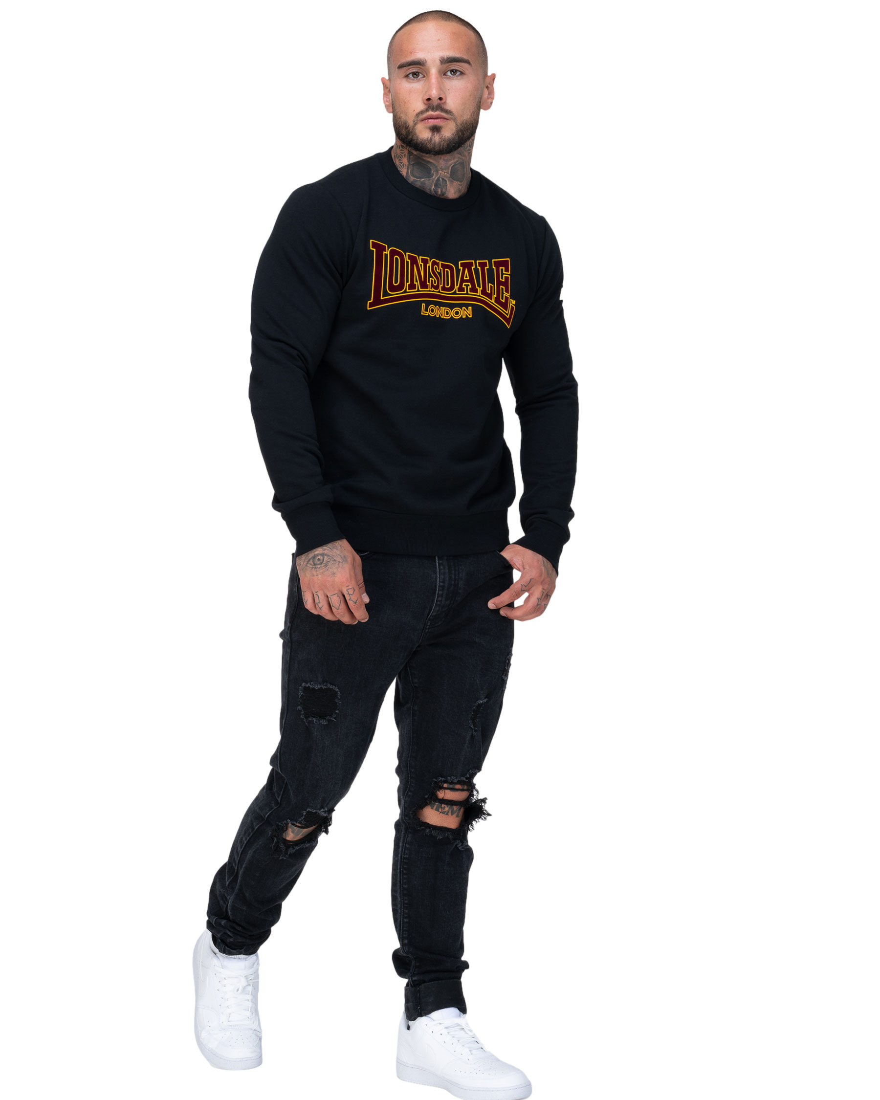 Lonsdale Rundhals Slimfit Sweatshirt Classic