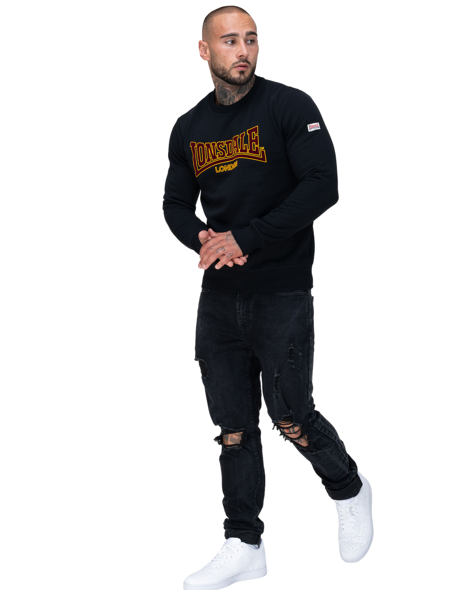 Lonsdale Rundhals Slimfit Sweatshirt Classic