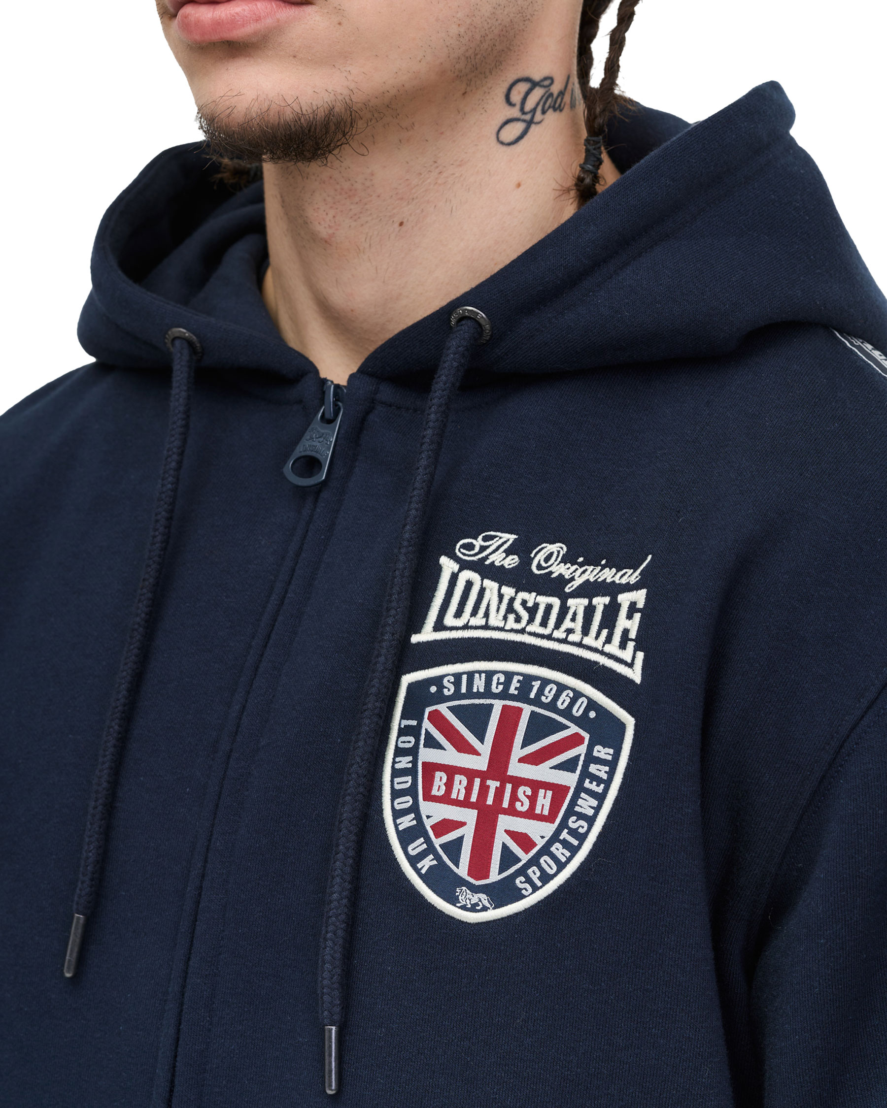 Lonsdale hooded zipsweat Matfen