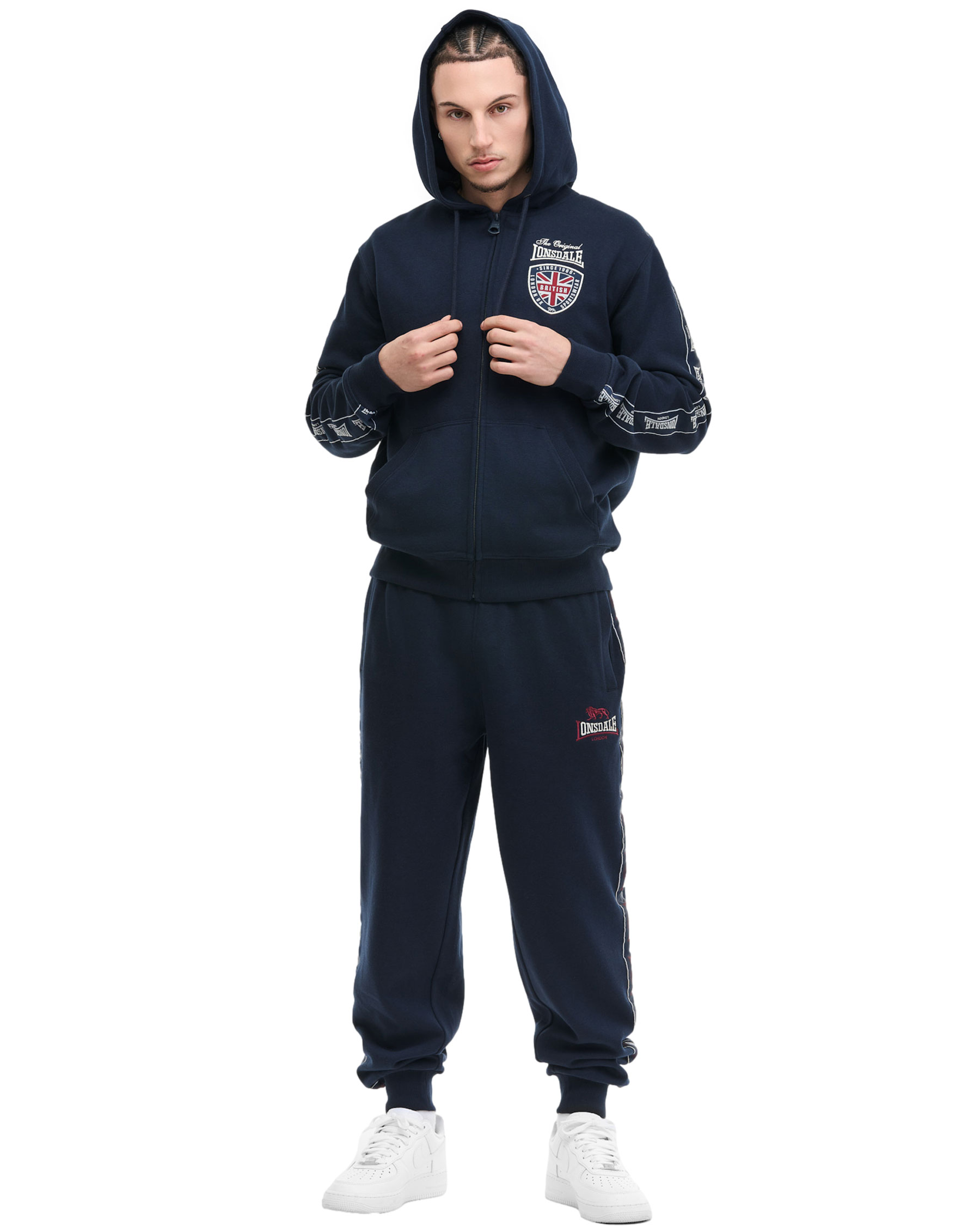 Lonsdale hooded zipsweat Matfen