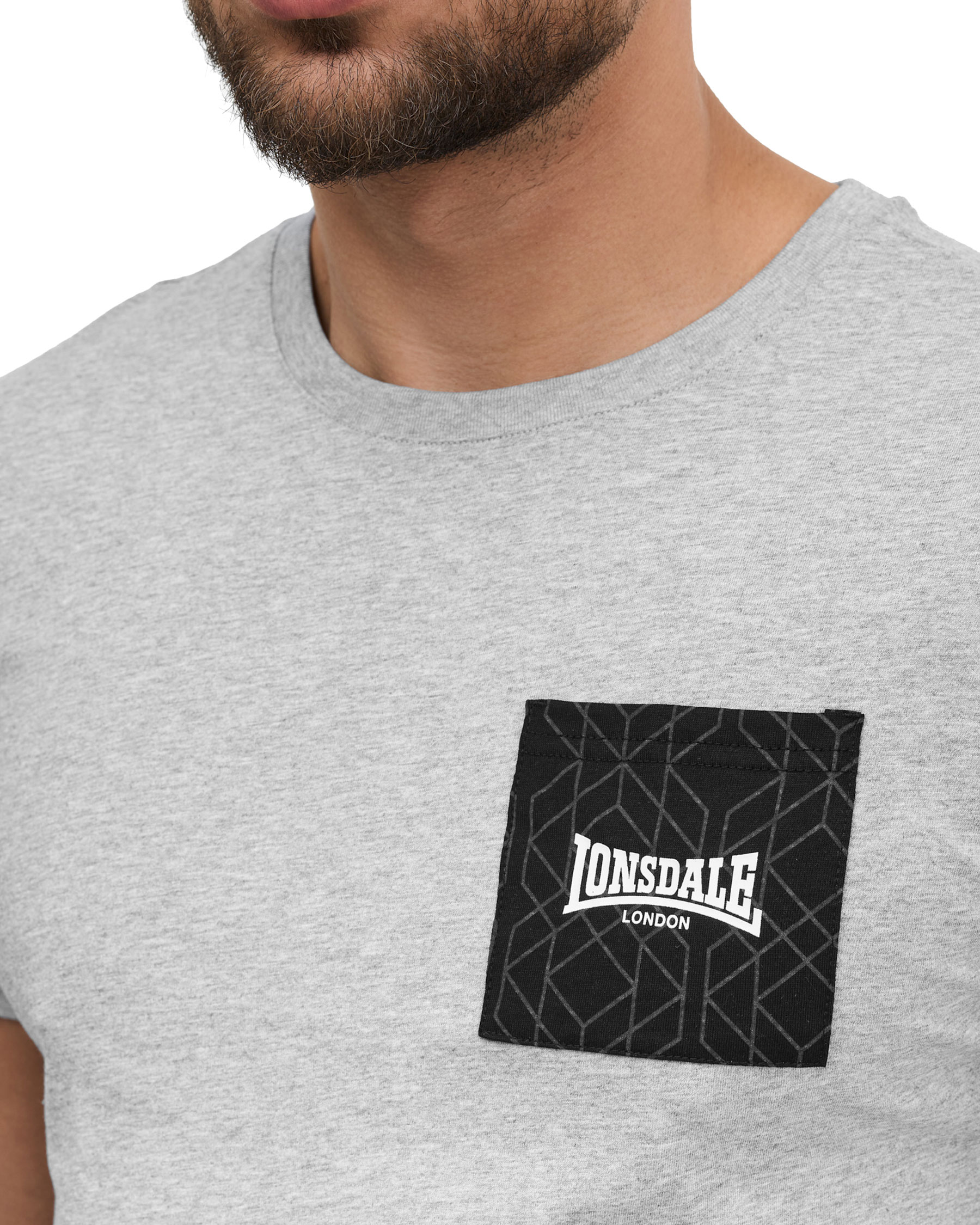 Lonsdale t-shirt en shorts set Buston