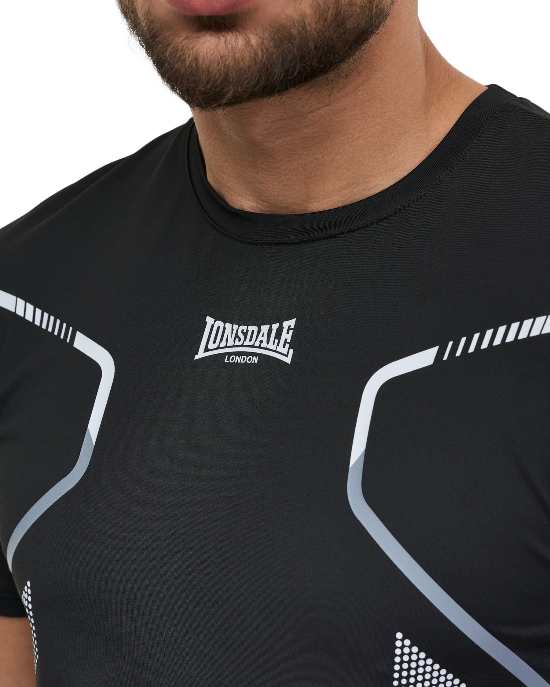 Lonsdale t-shirt en shorts set Bewick