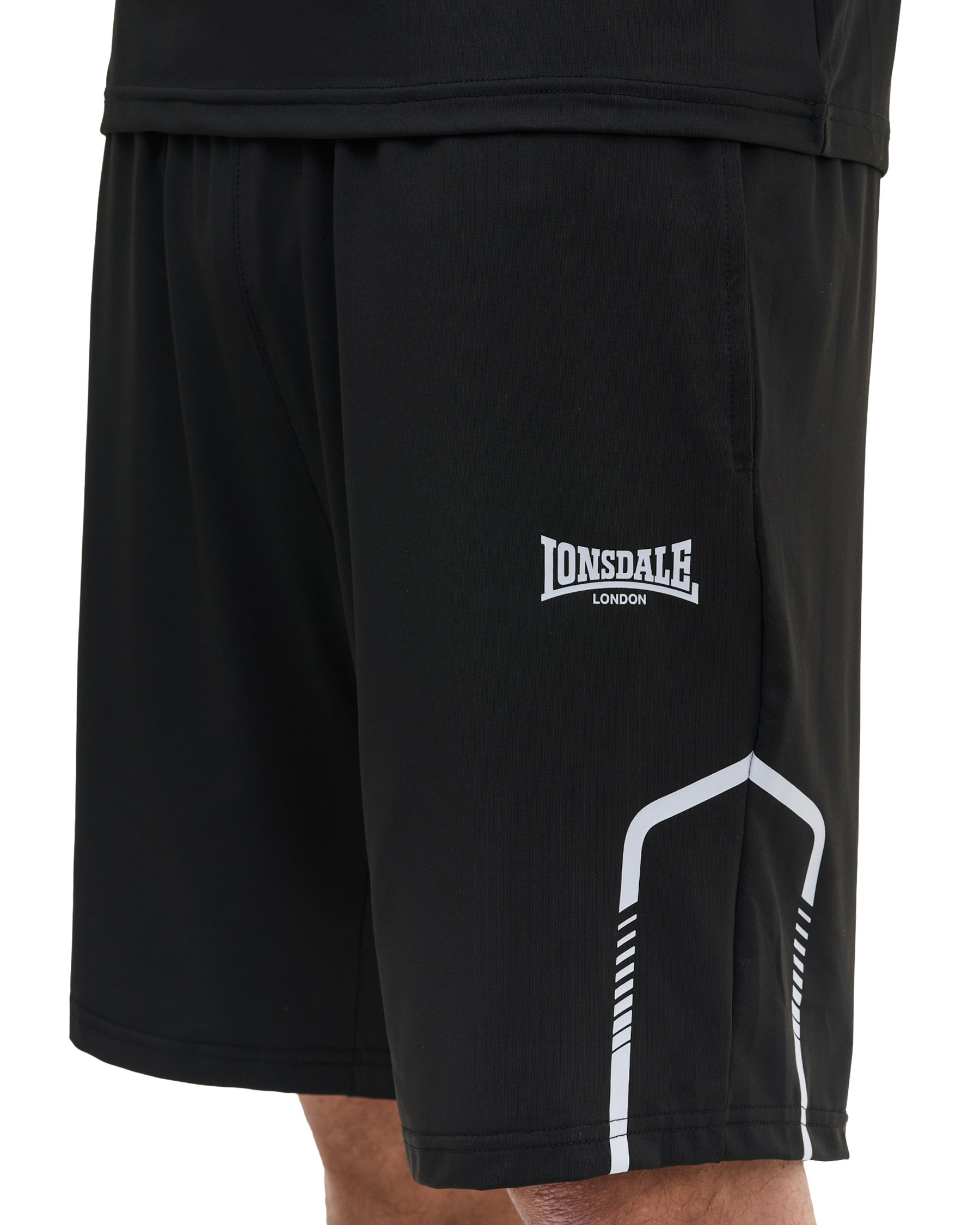Lonsdale t-shirt en shorts set Bewick