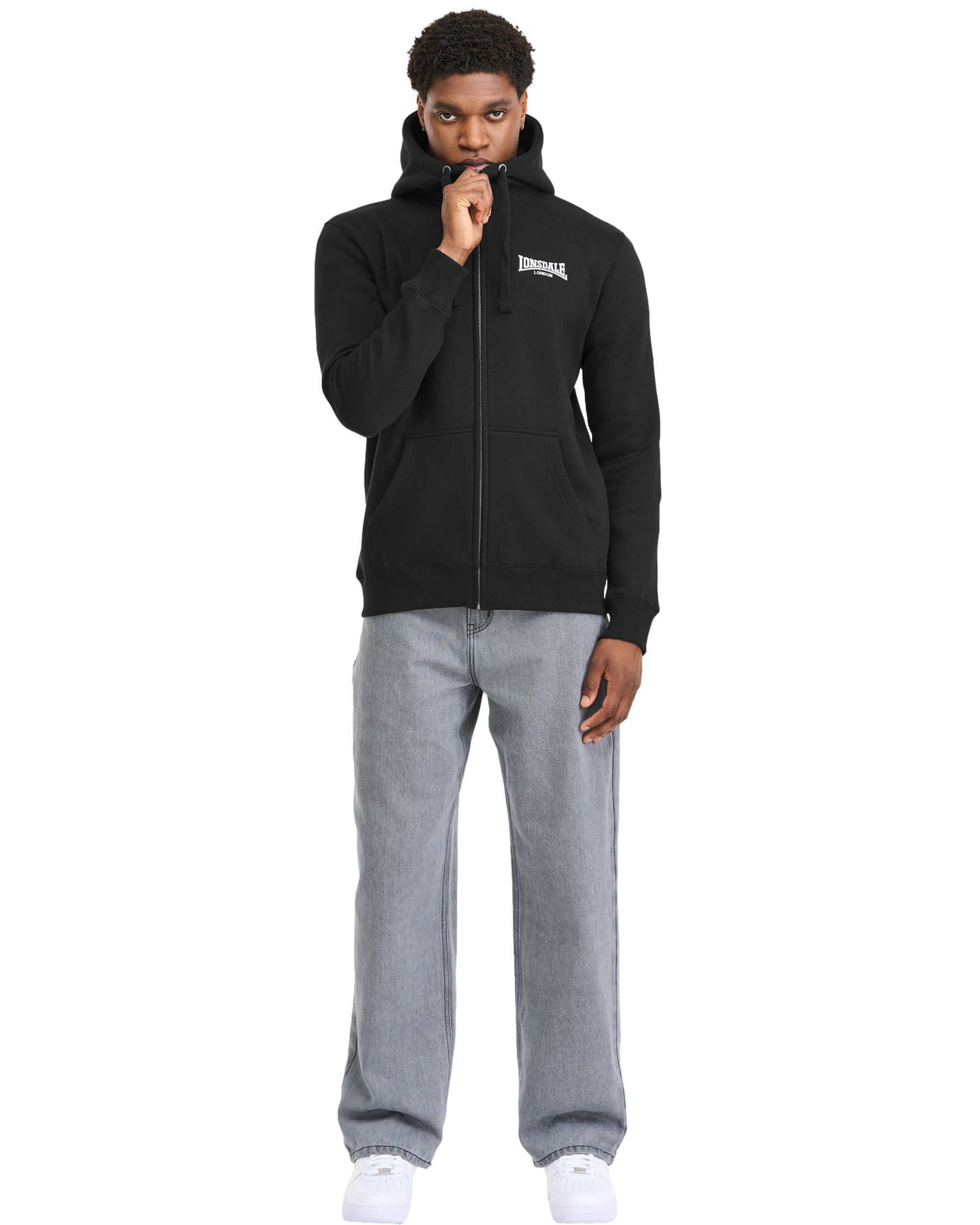Lonsdale hooded zippertop Burrard