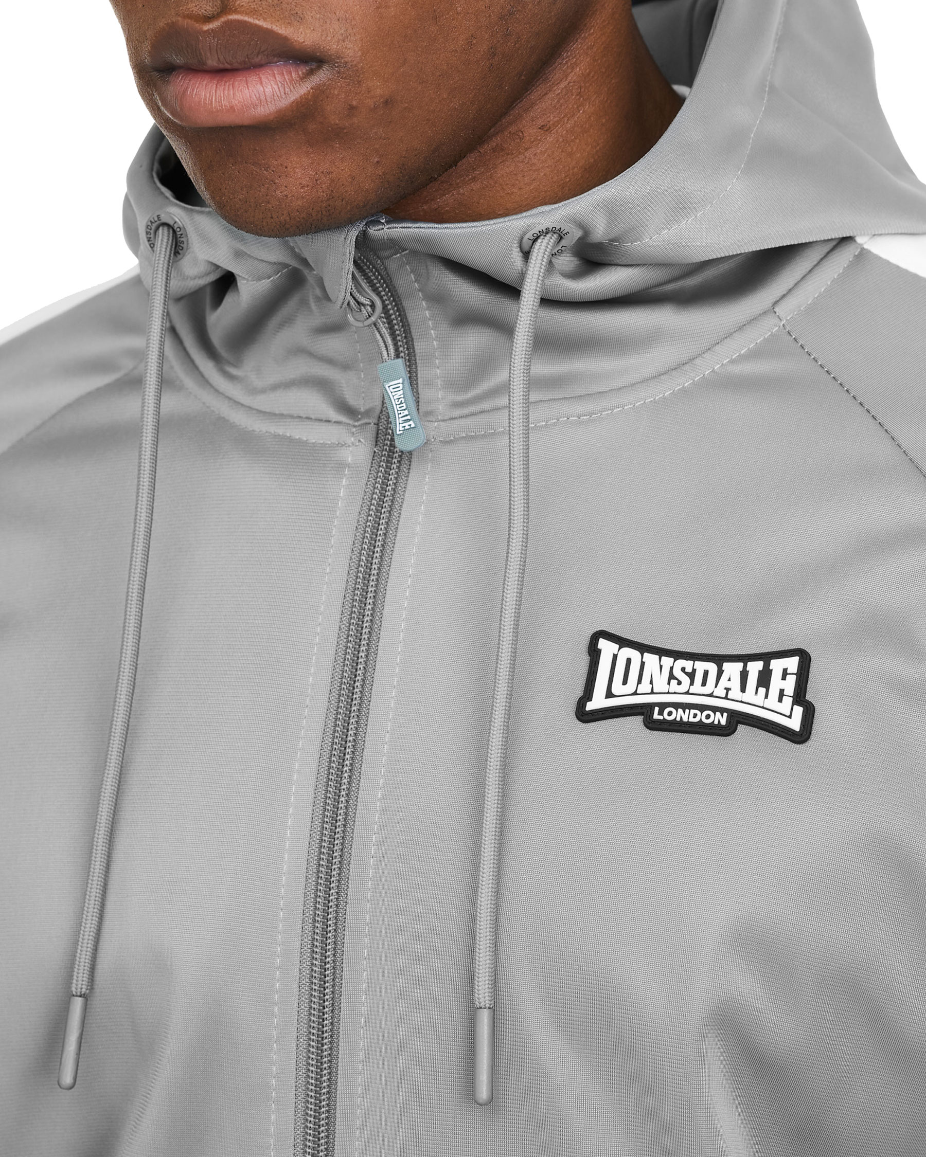 Lonsdale trainingsjack met capuchon Crayford
