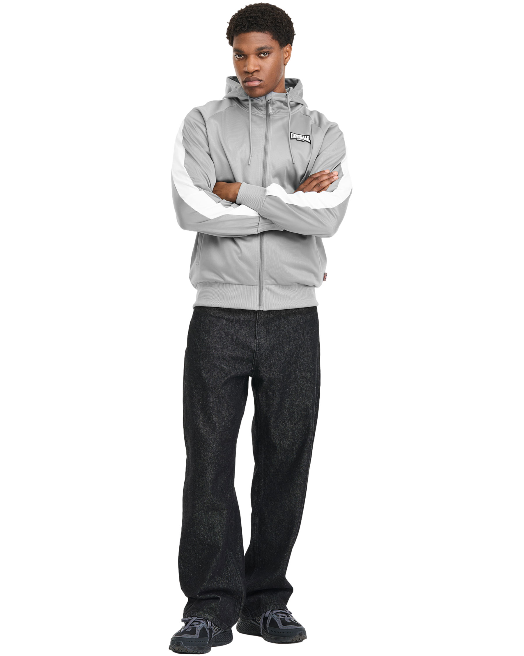 Lonsdale trainingsjack met capuchon Crayford