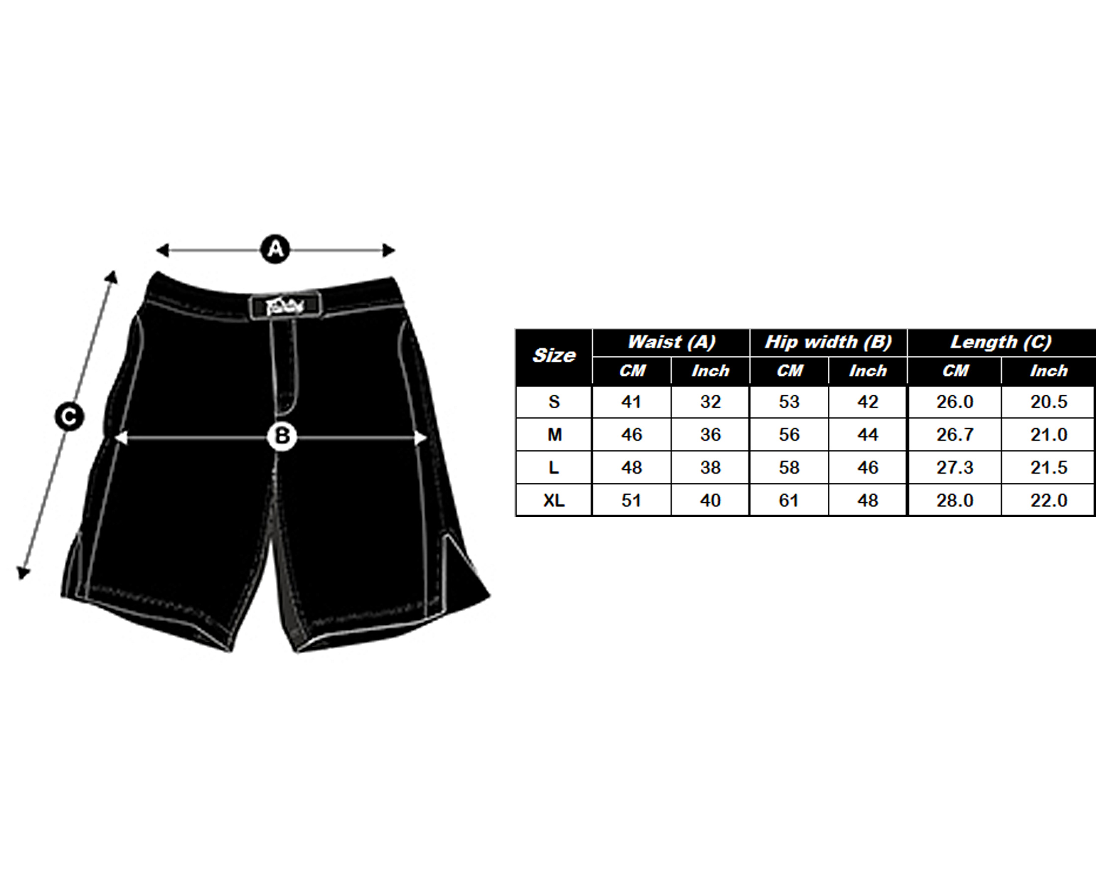 Fairtex MMA Fightshort - Fairtex (AB1)