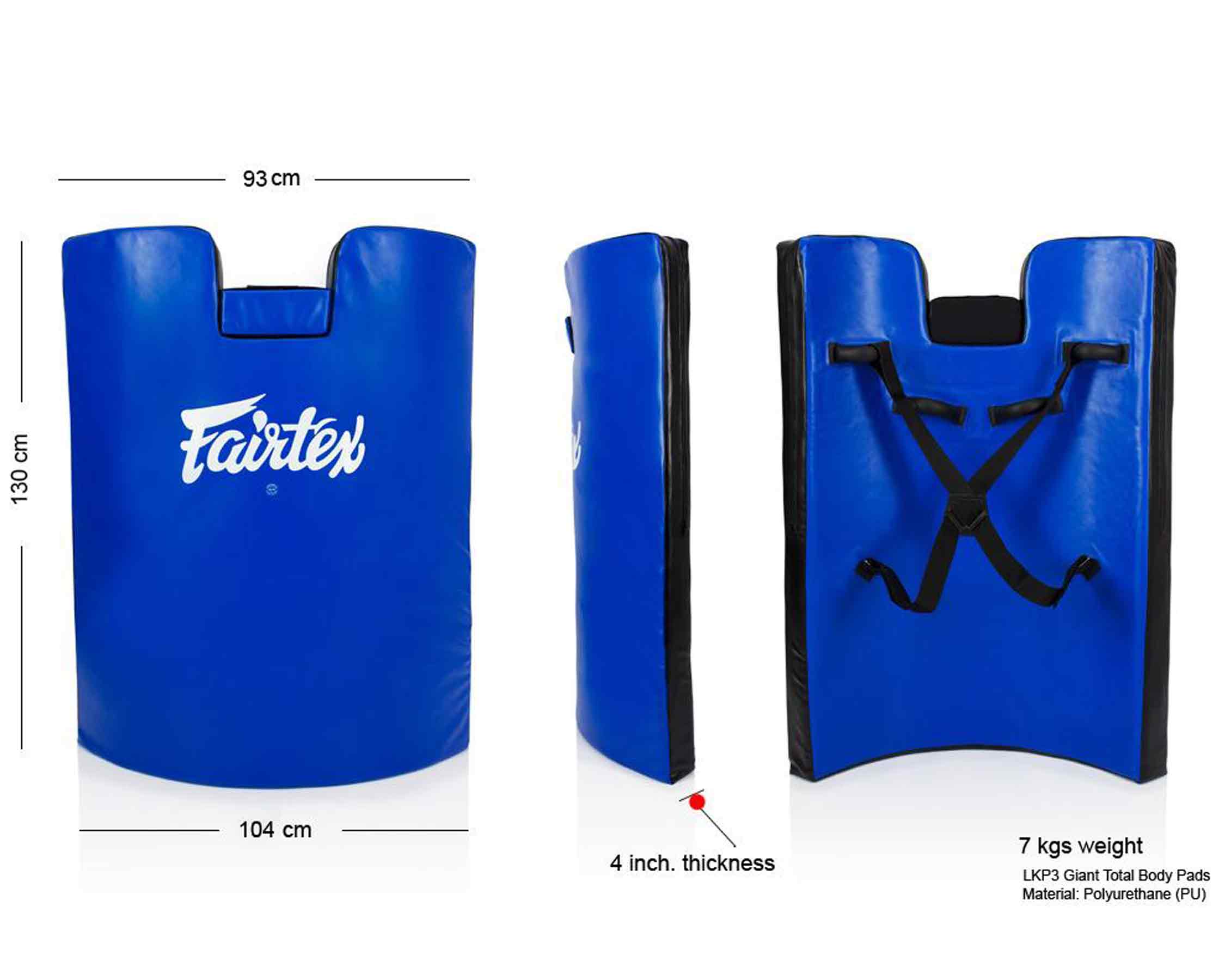 Fairtex LKP3 Total Body Pad - trainingsscherm