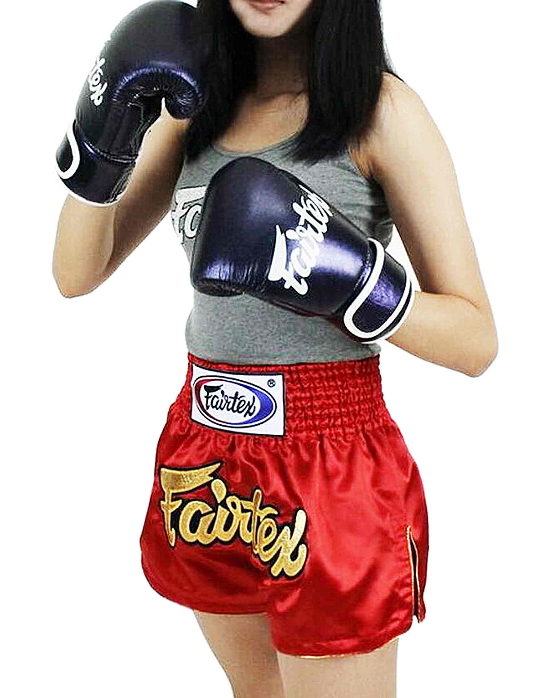 Fairtex BS202 Thai Short Women-cut Red