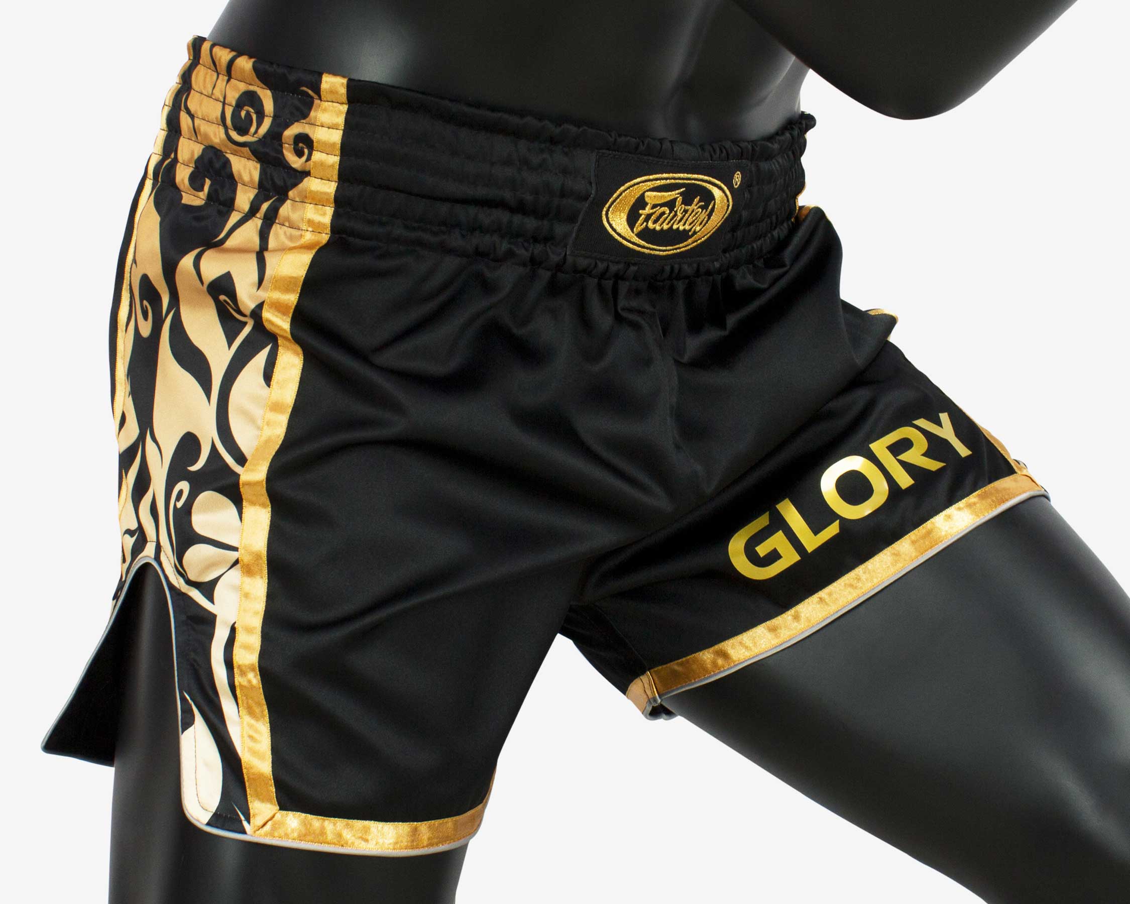 Fairtex - Glory BSG1 Thaiboxhose in schwarz/gold