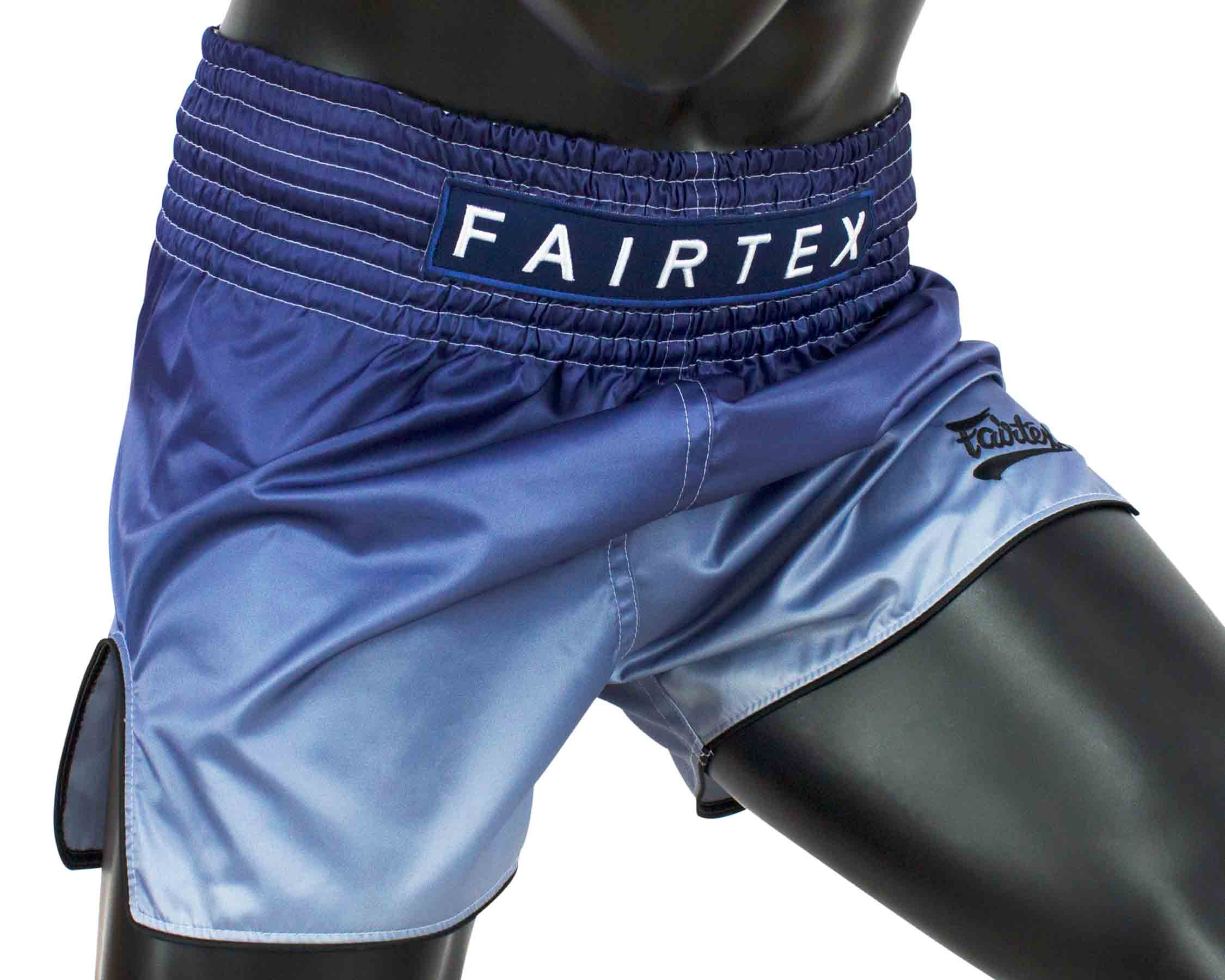 Fairtex BS1905 Muay Thai Short Blue Fade