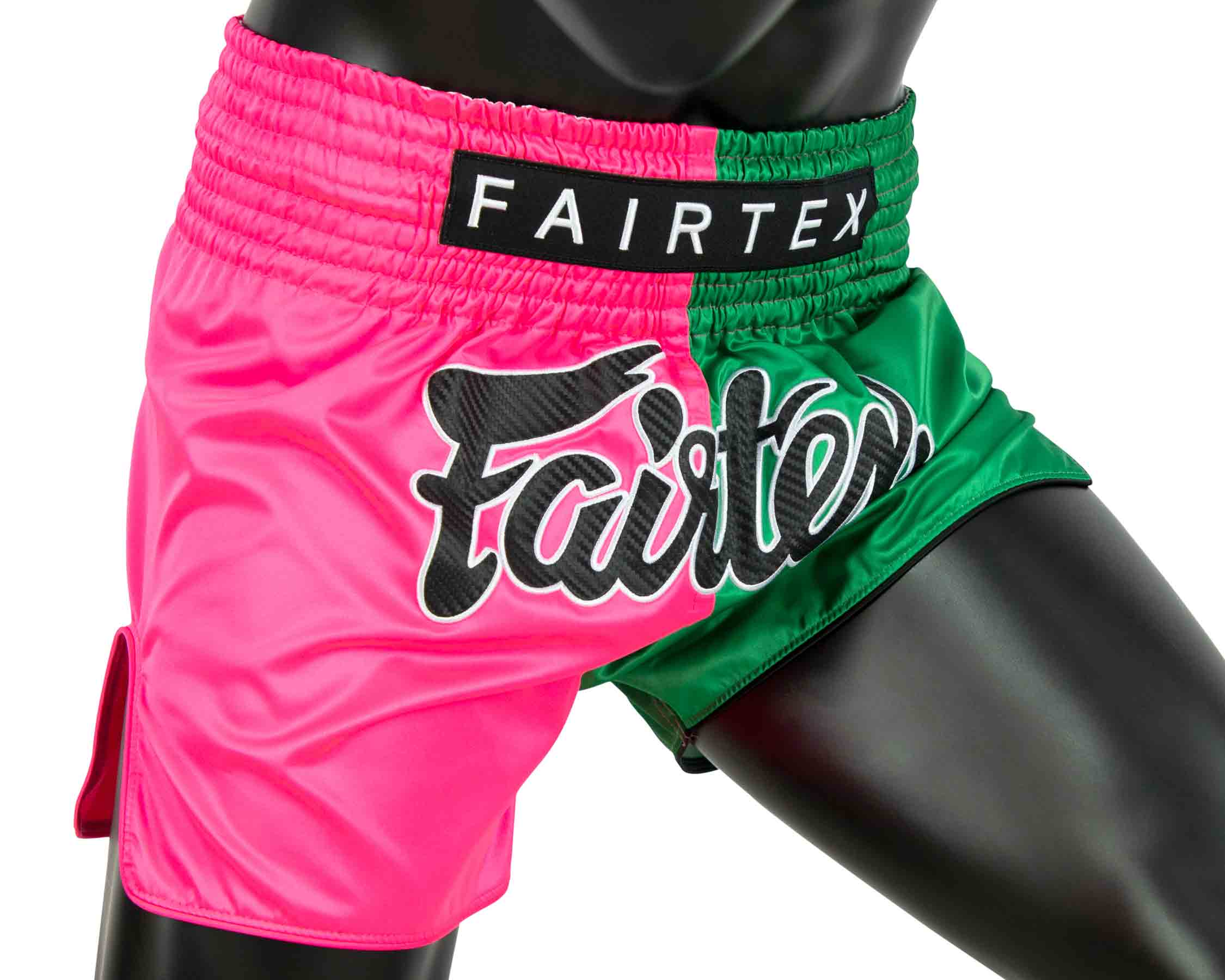 Fairtex BS1911 Muay Thai Short Pink/Green