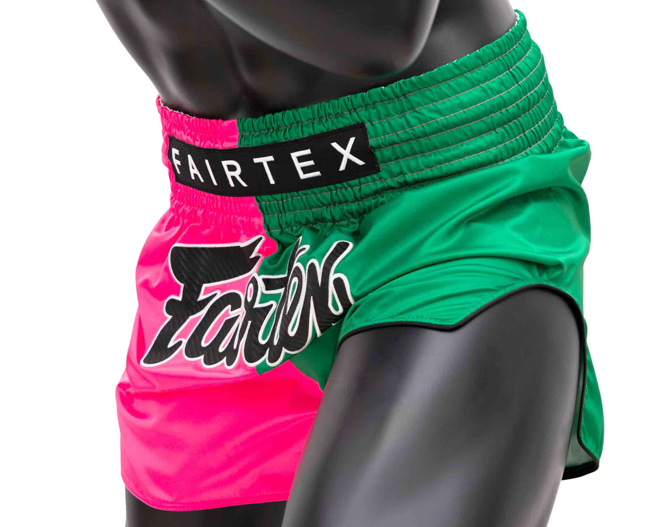Fairtex BS1911 Muay Thai Short Pink/Green