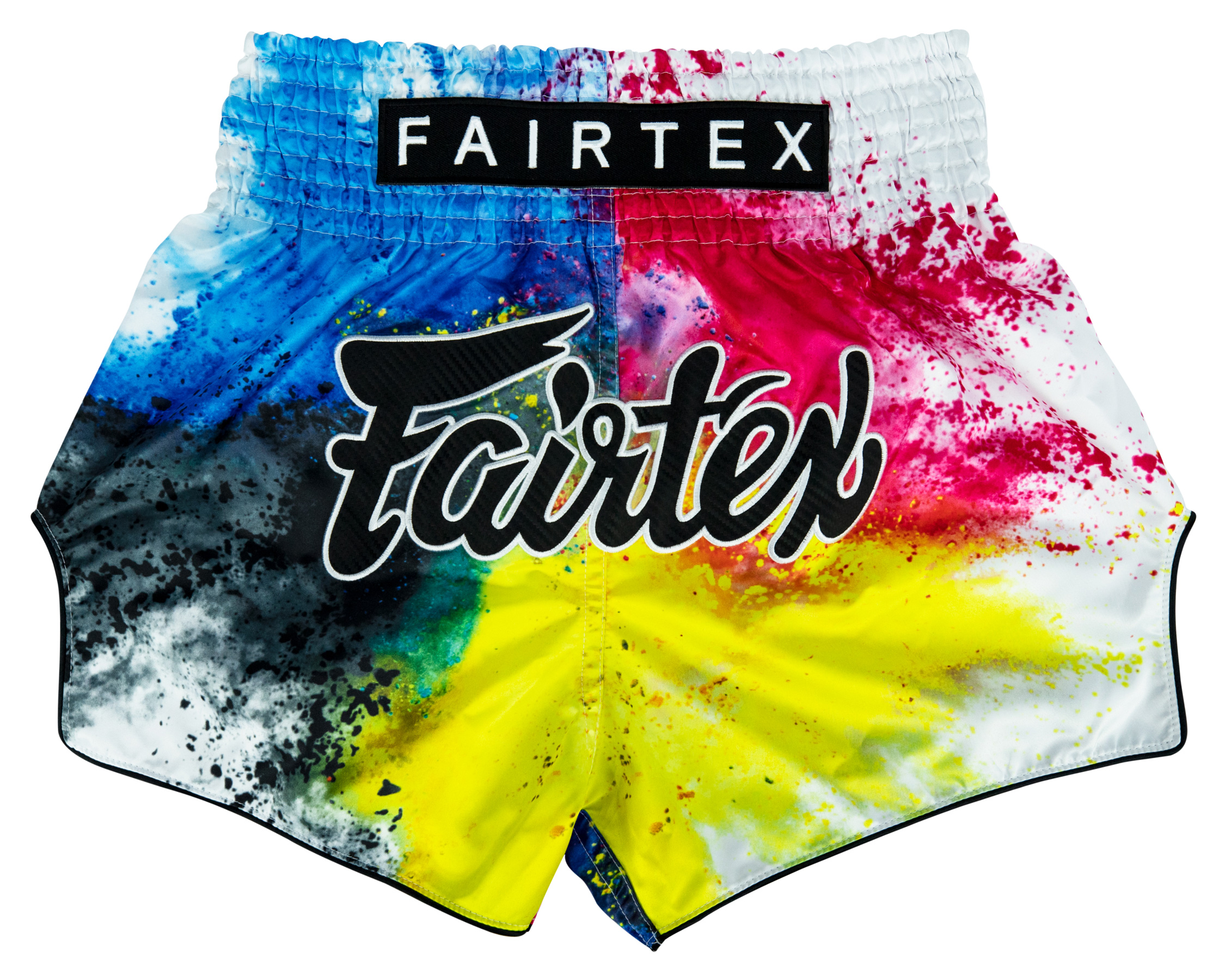 Fairtex BS1937 thaiboks shorts White Acid Jazz