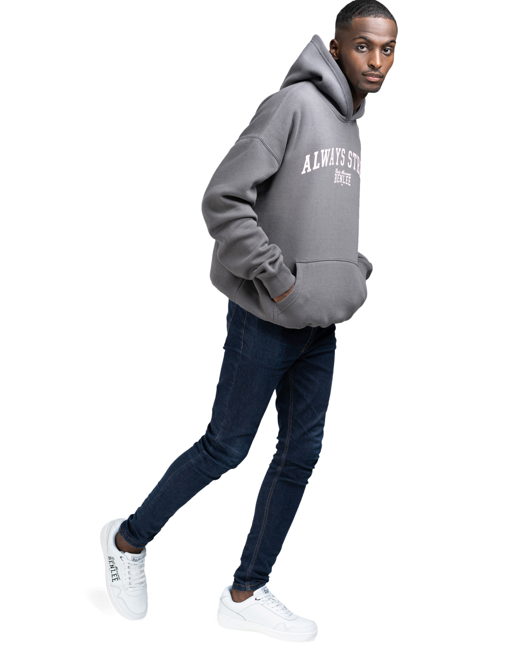 BenLee Oversized Kapuzensweatshirt Grande