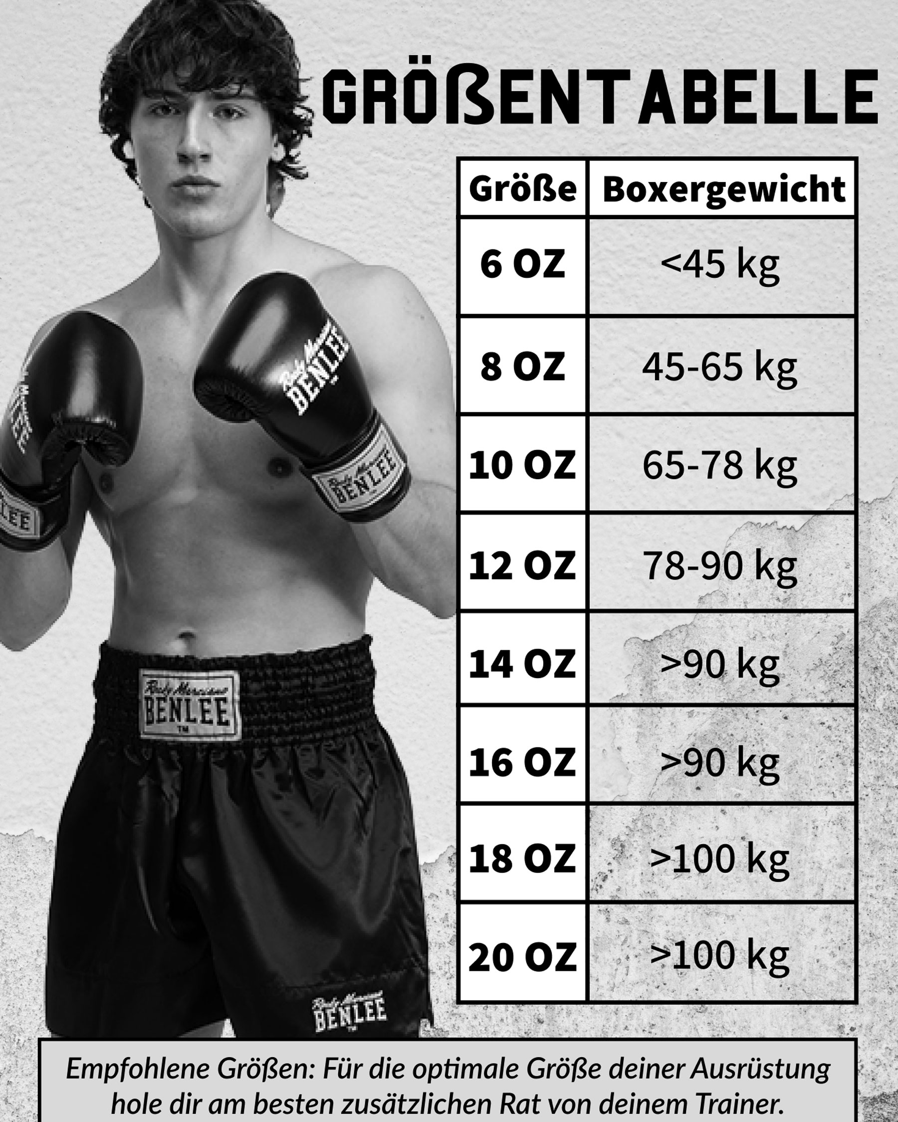 BenLee Leder Boxhandschuh Draco