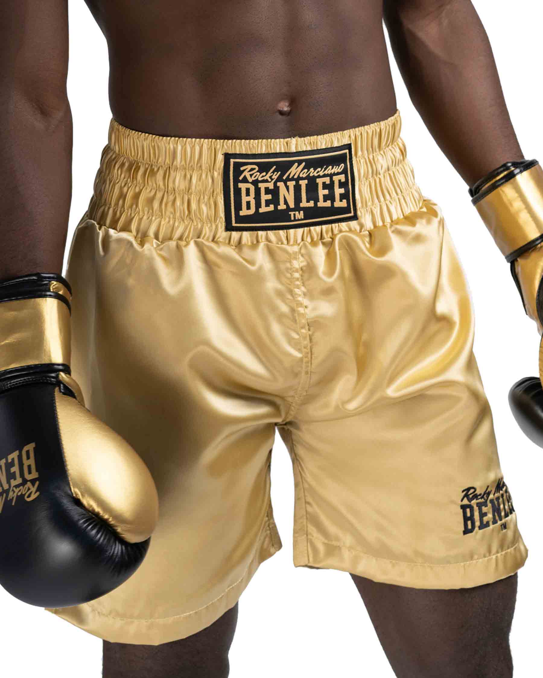 BEN LEE Ben Lee UNI BOXING - Short boxe Homme gold - Private Sport Shop