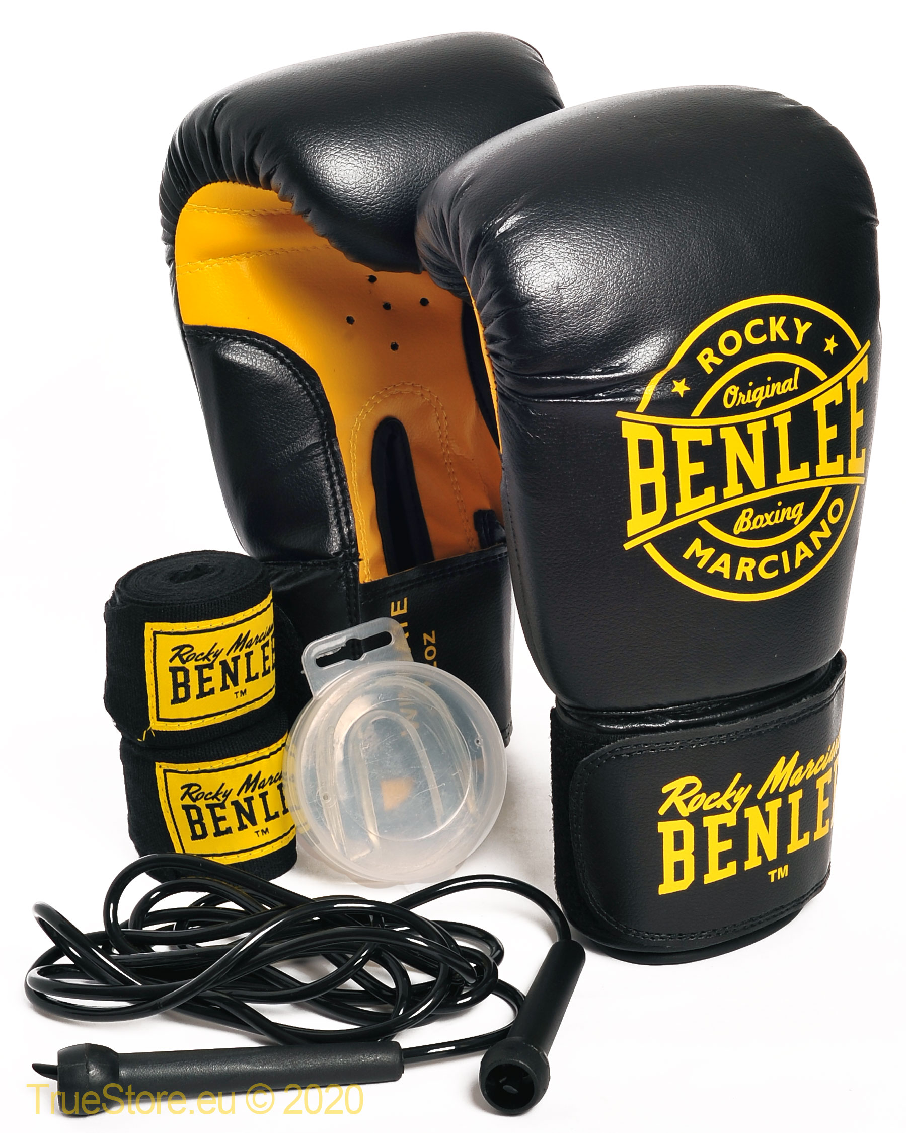 Details about   Benlee Boxing Gloves Box-Set for Adult Starter Set Wingate 
