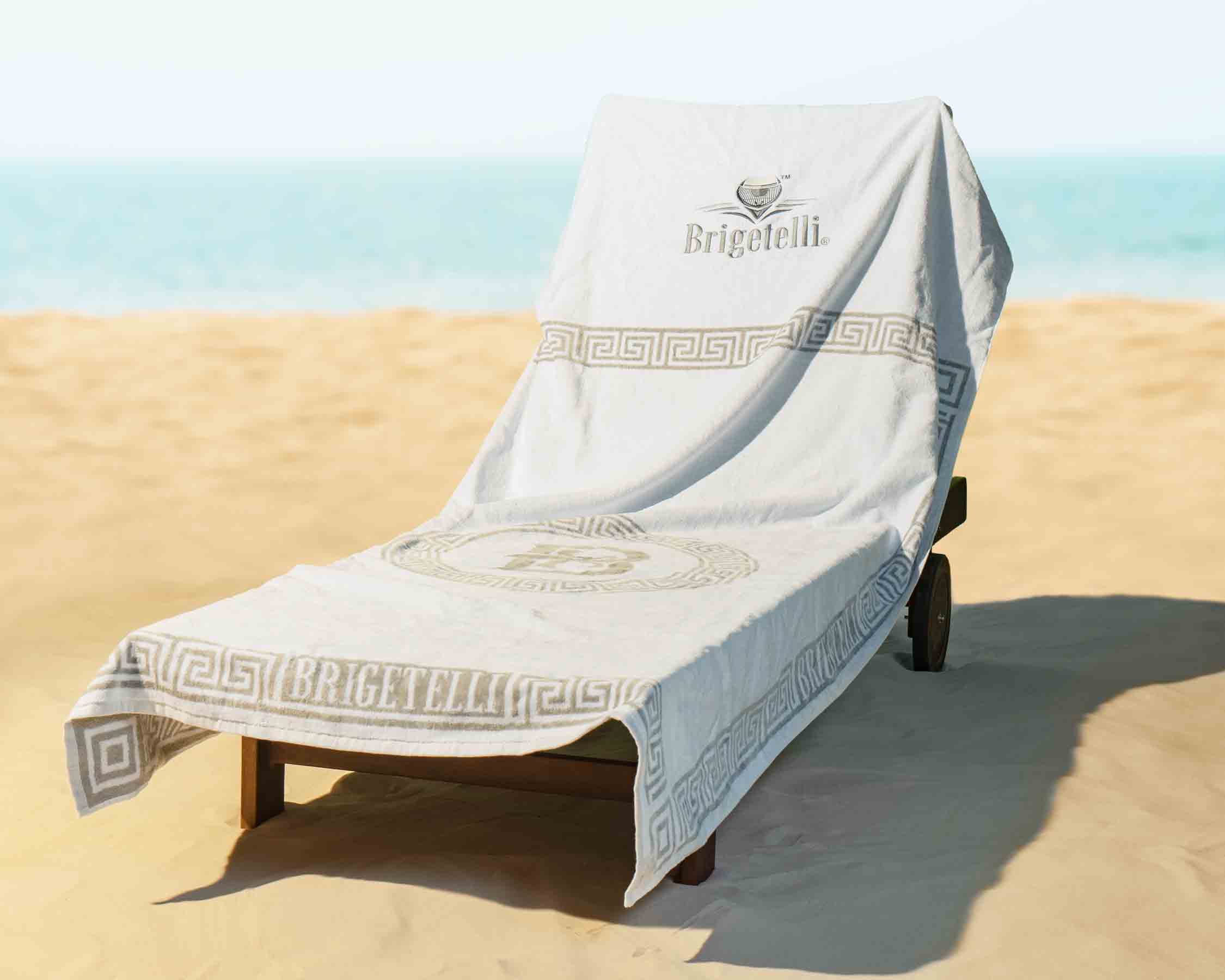 Brigetelli Strandtuch Casa Blanca