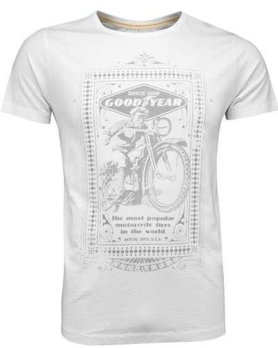 Goodyear Vintage T-Shirt Motorcycle