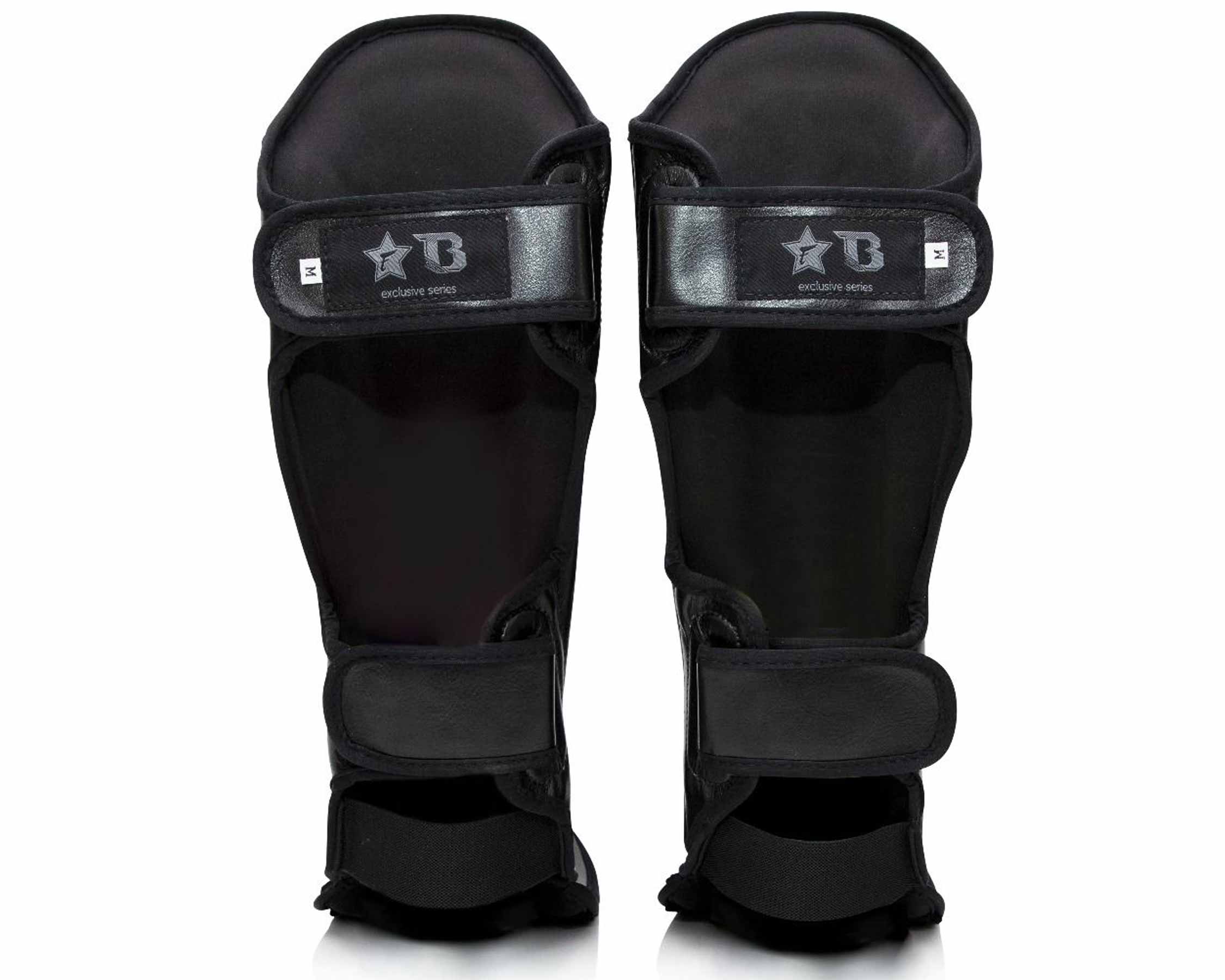 Fairtex X Booster Schienbein und Spannschoner in schwarz