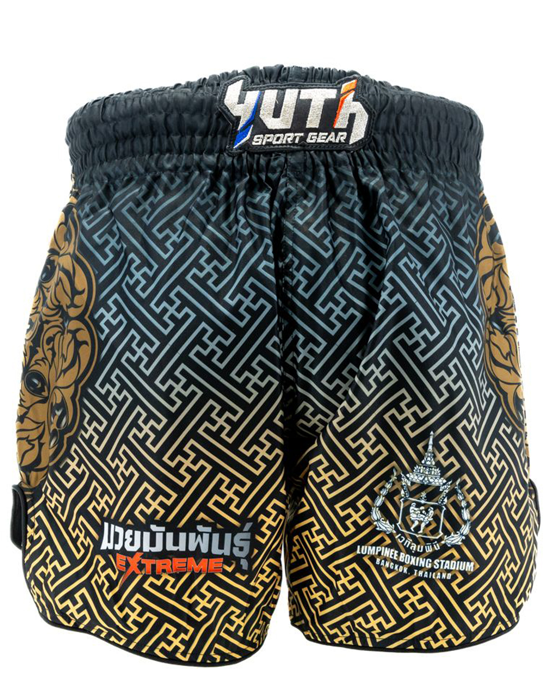 Fairtex Fight Thaiboxhose Black-Gold