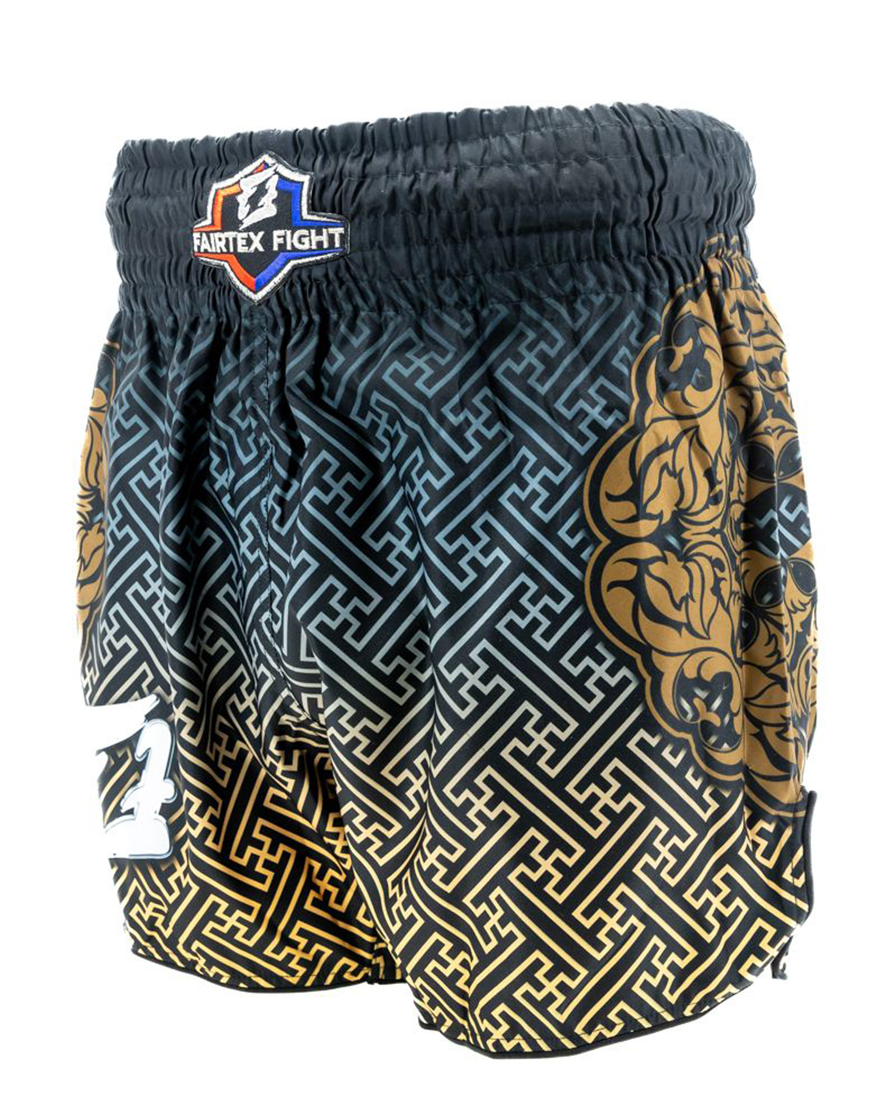 Fairtex Fight Thaiboxhose Black-Gold