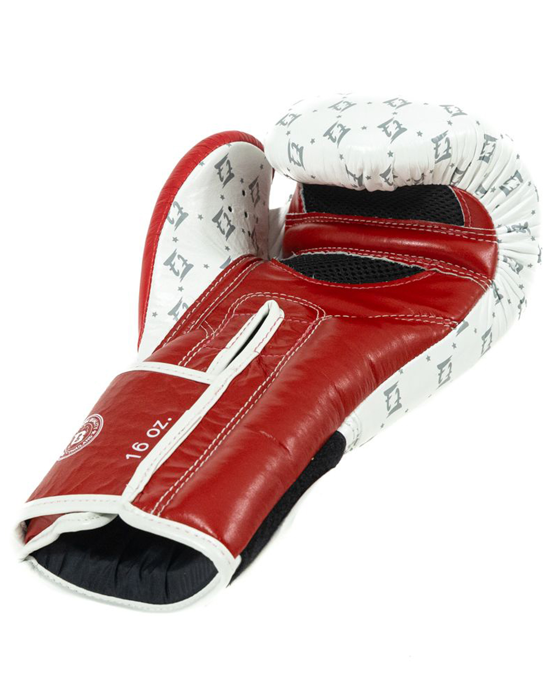 Fairtex X Booster Leder Boxhandschuhe Star in rot/weiss