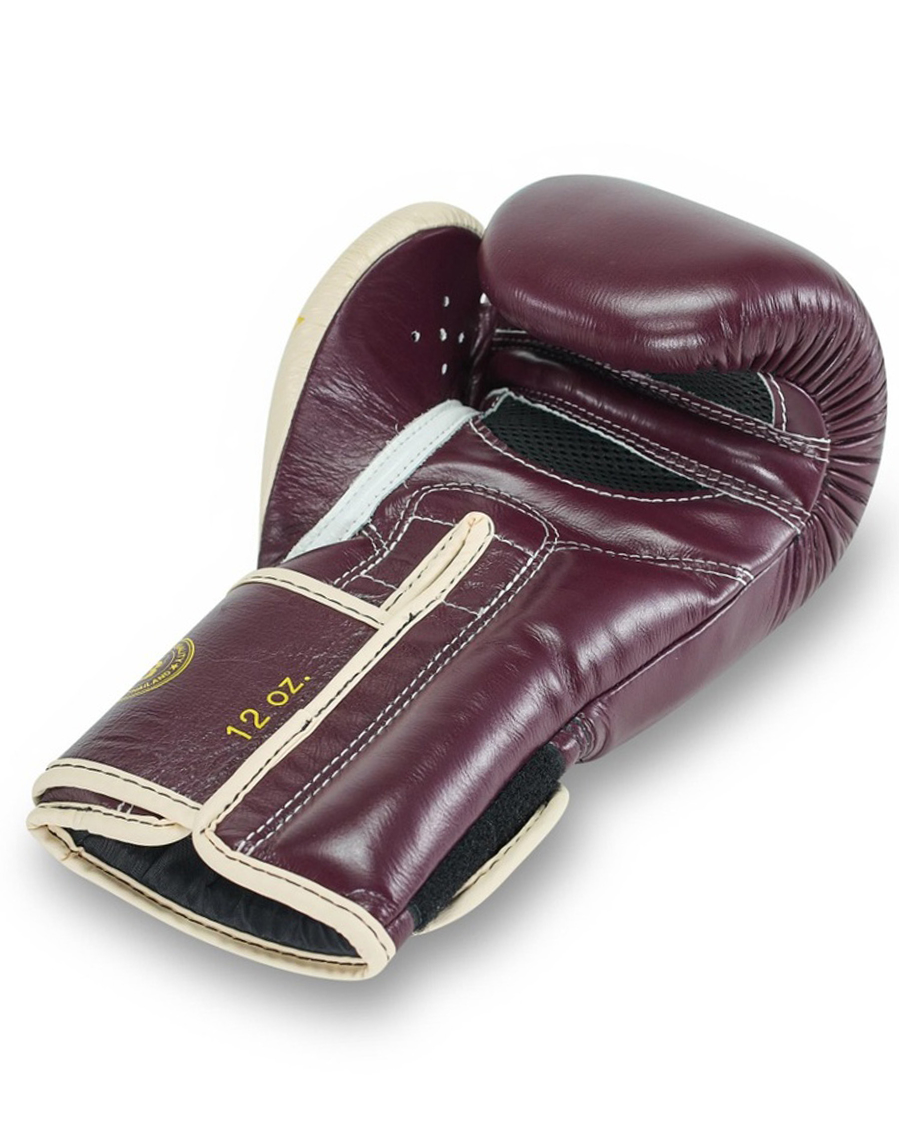 Fairtex X Booster V2 Leder Boxhandschuhe in Braum/Creme
