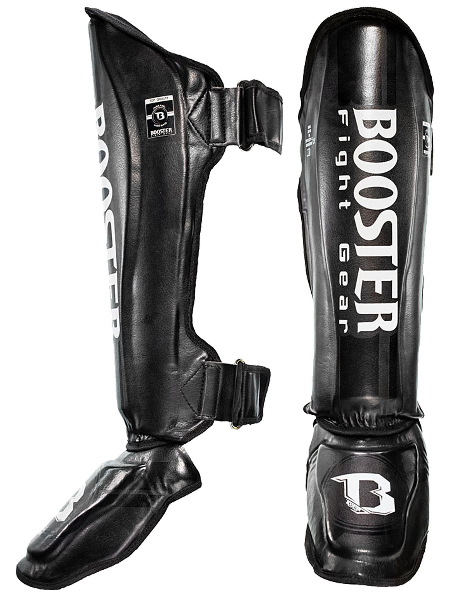 Booster Schienbein- und Spannschoner V3 in schwarz