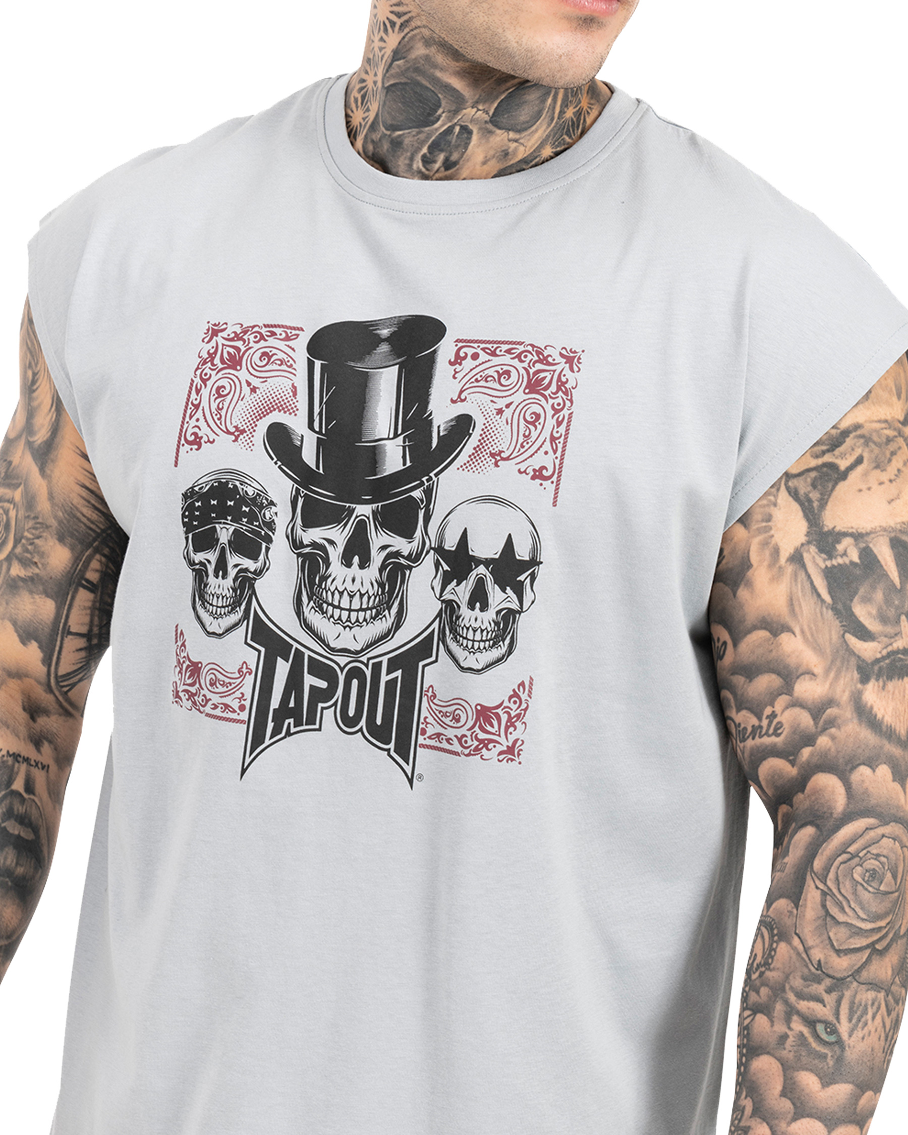 Tapout ärmeloses T-Shirt SKULL TANK