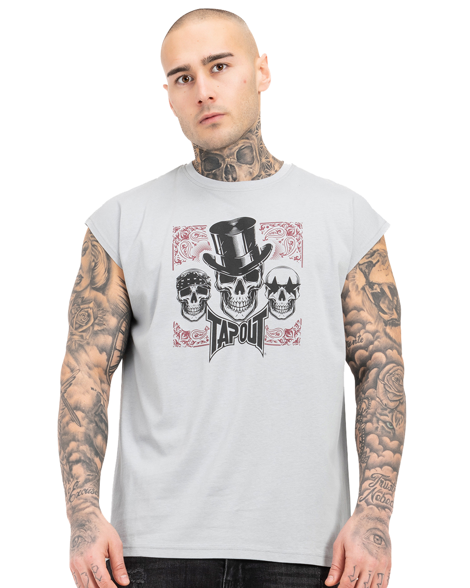 Tapout ärmeloses T-Shirt SKULL TANK