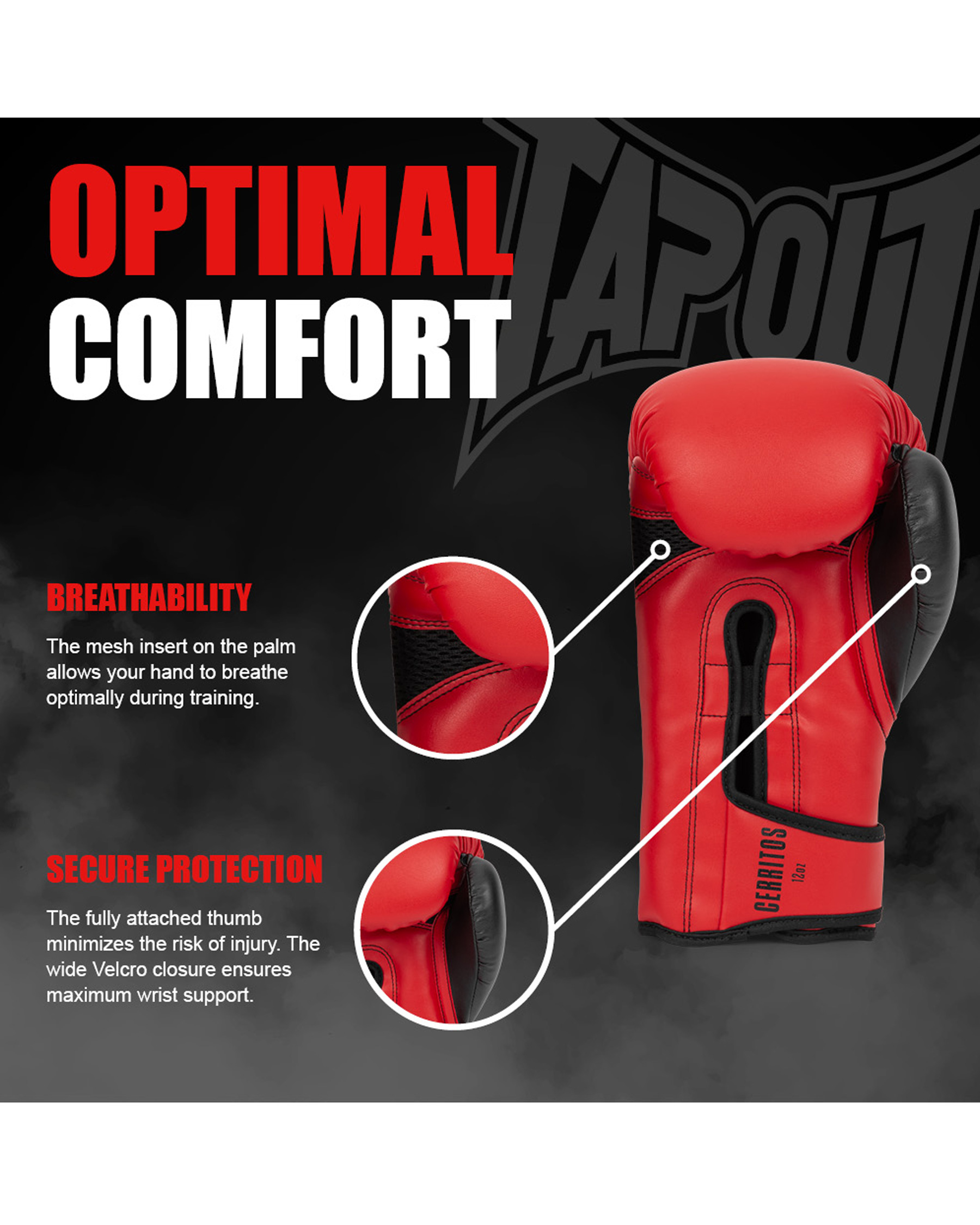 TapouT boxing gloves Cerritos